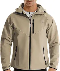 Wulibike Jaqueta de ciclismo de inverno masculina de lã, impermeável, respirável, para caminhadas, unissex, para clima frio