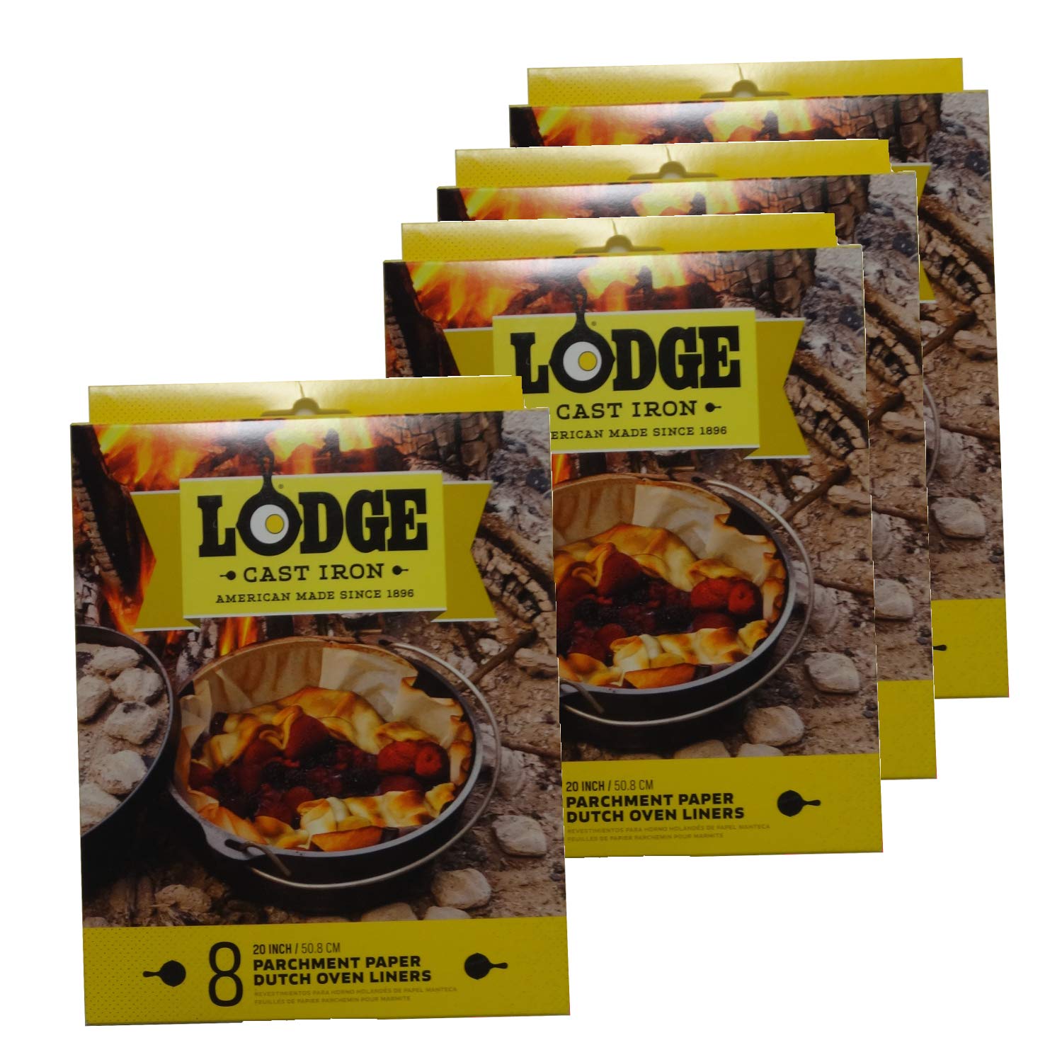 Papier parchemin Lodge pour four hollandais avec poignées de levage