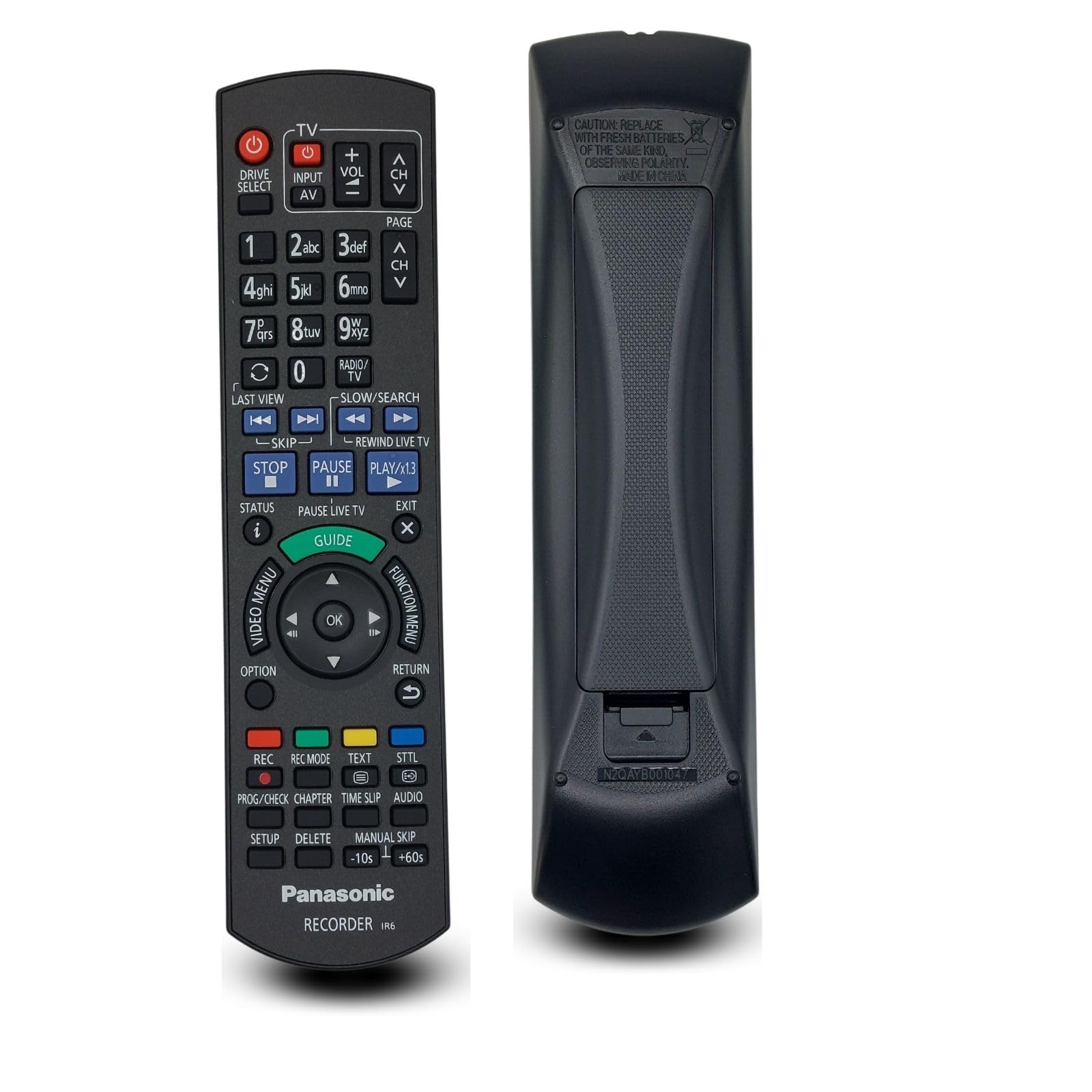 Panasonic N2QAYB001047 – Original Fernbedienung für Panasonic TV & Recorder