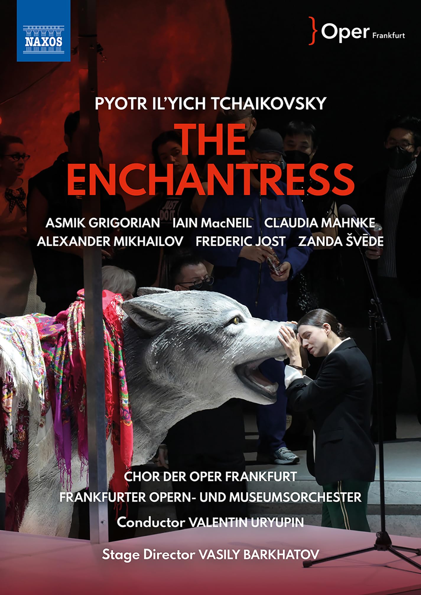The Enchantress Oper Frankfurt diciembre 2022 obra completa en DVD de coleccion de opera rusa
