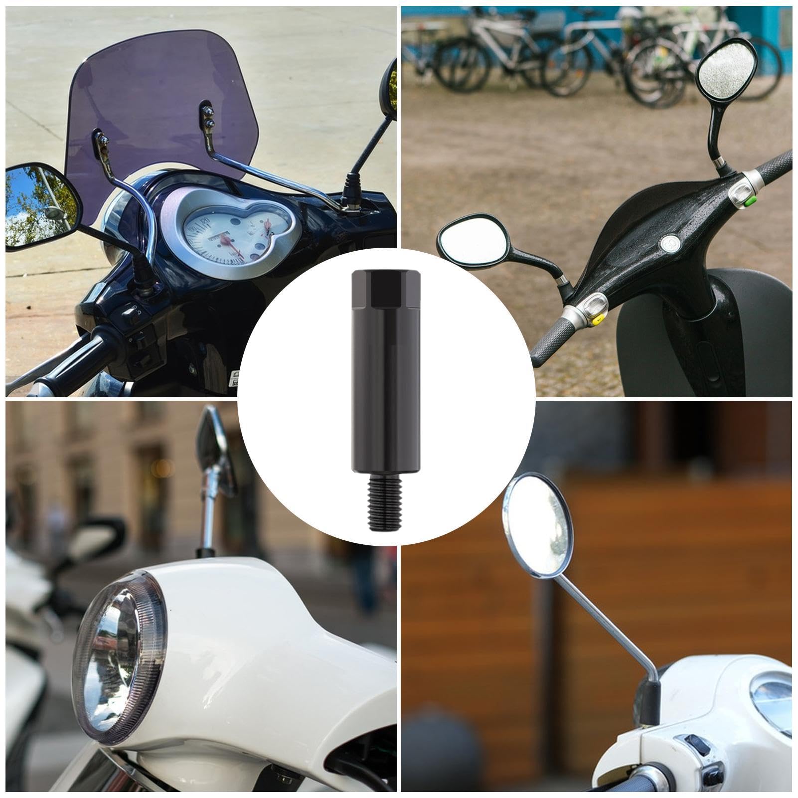 ジョーカーマシーン　バイクミラー 取り付けアダプター付き Amazon | バイク用ミラーネジ、バイク用ミラーマウントアダプター
