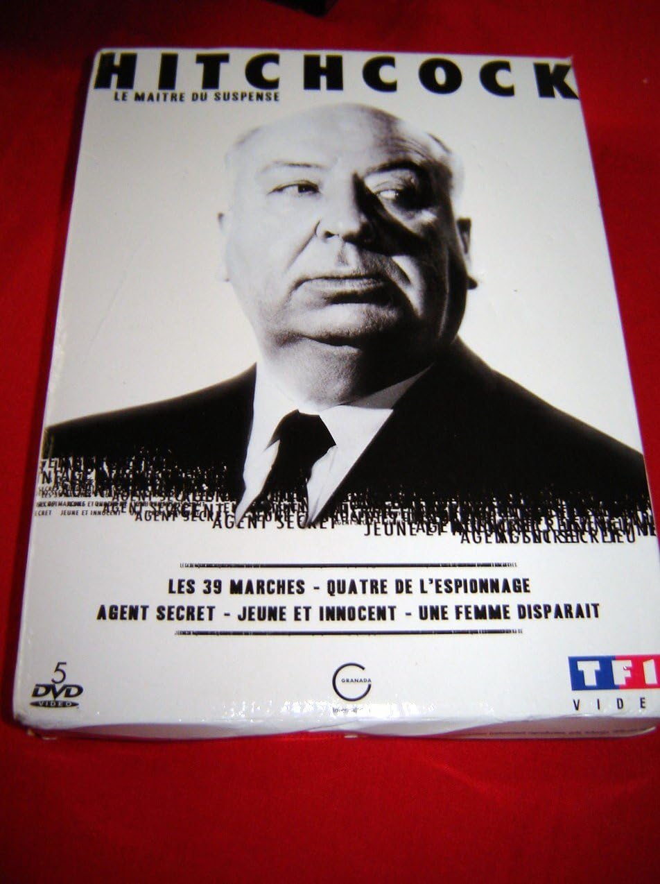 Hitchcock 5 DVD Collection: The 39 Steps / 4 Tales of Suspense / Secret Agent / Young and Innocent / The lady vanishes / Coffret Hitchcock 5 DVD : Les 39 marches / 4 de l'espionnage / Agent secret / Jeune et innocent / Une femme disparait