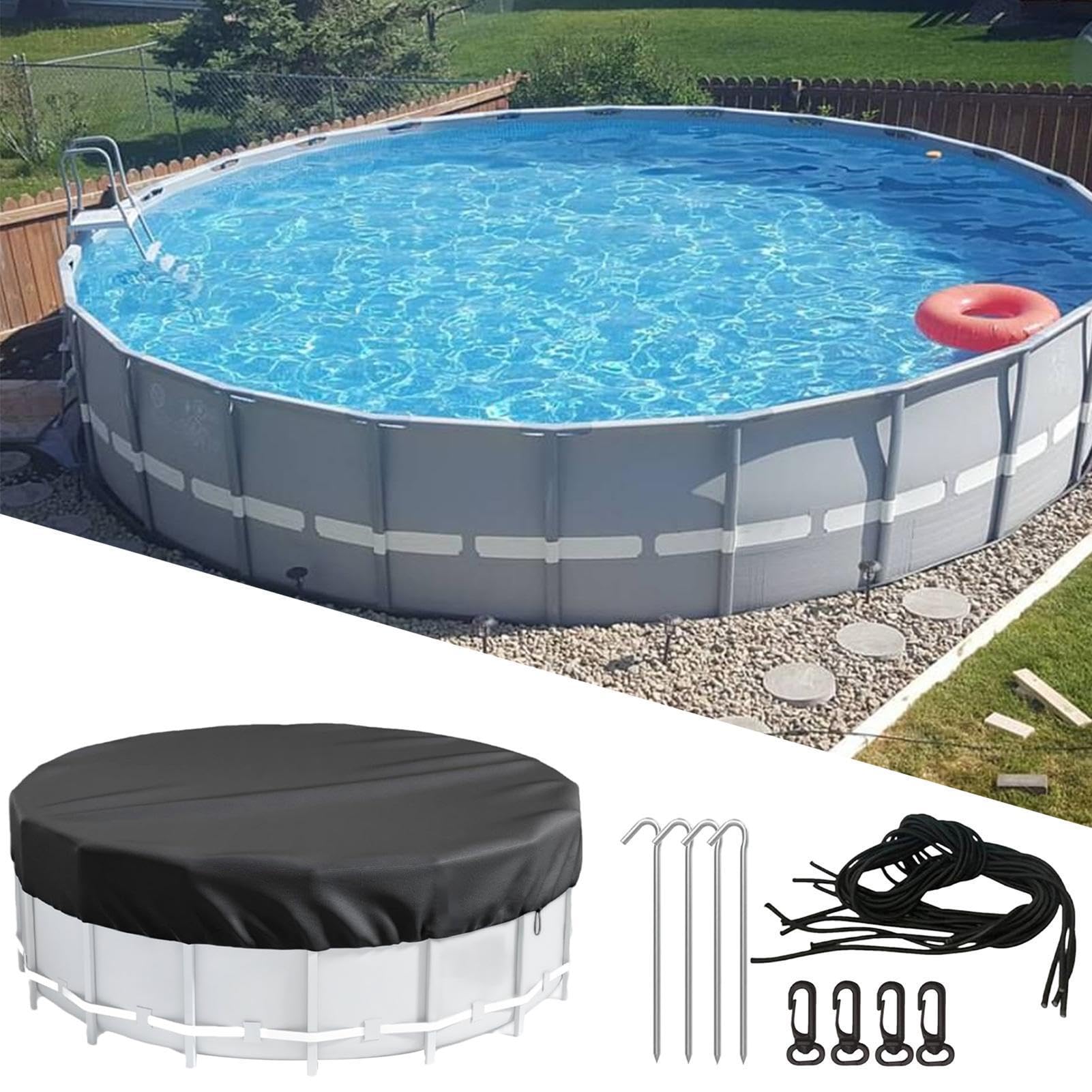 Copertura per piscina, vasca rotonda per bloccare la polvere