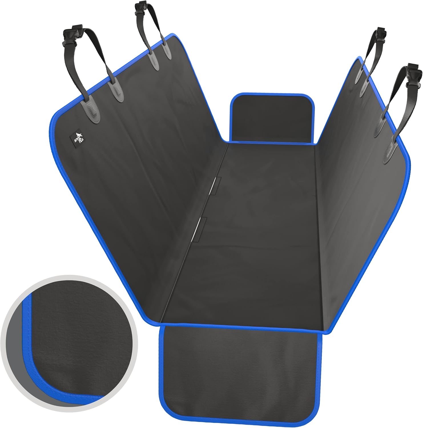 Active Pets Dog Car Seat Cover - Waterproof Hammock for Back Seat