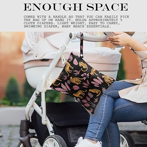 Miniatura 3 de Bolsa para traje de baño, viajes, playa, piscina, pañales, ropa de gimnasio, maquillaje, accesorios de campamento, impermeable, reutilizable,