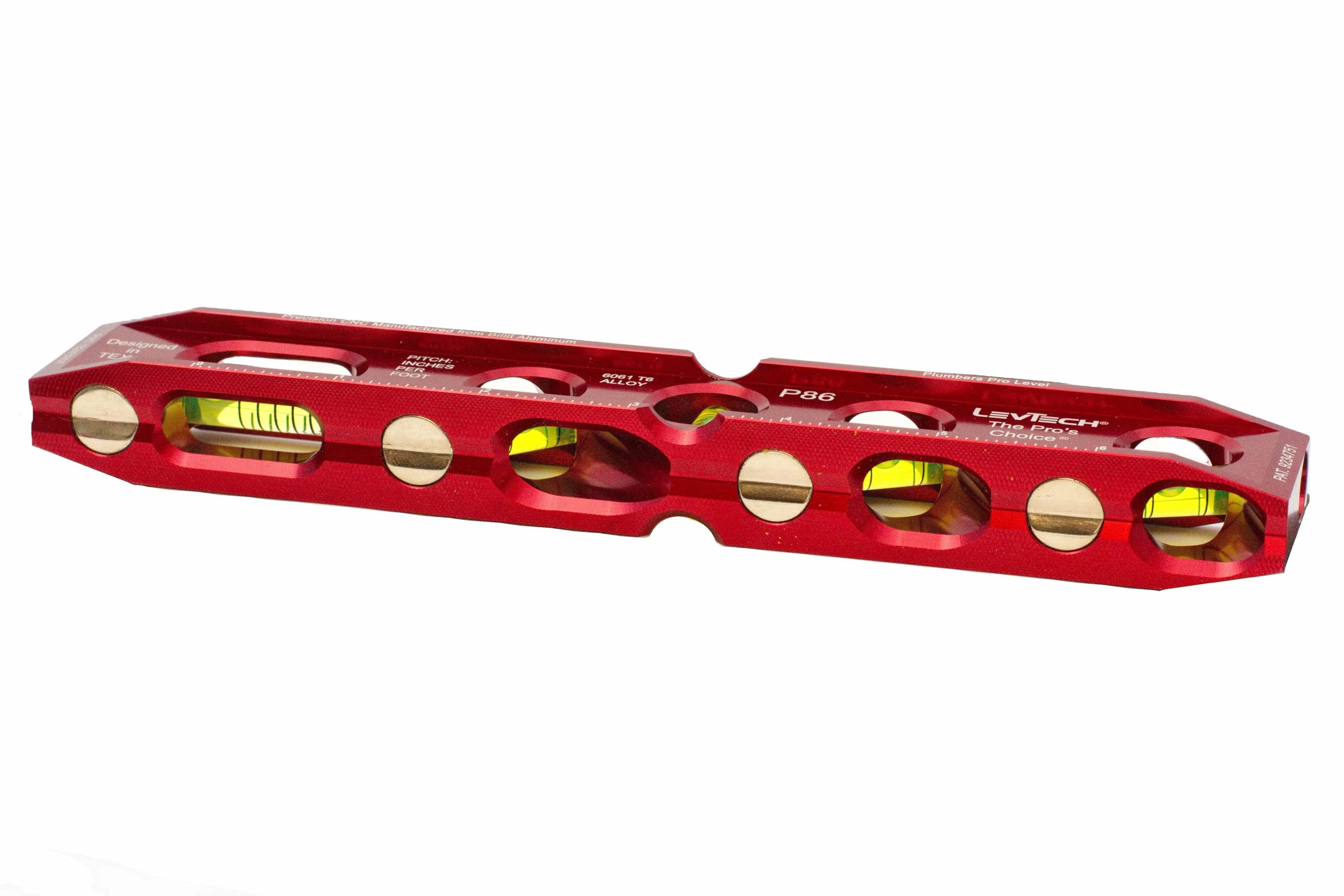 LevTech Plumber's XTREME Level - 5 Vials -7