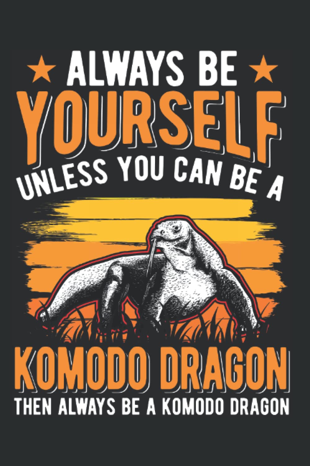 Komodo Dragon Notebook: Komodo Dragon Reptile Monitor Lizard / 6x9 Inches / 120 graph Sites
