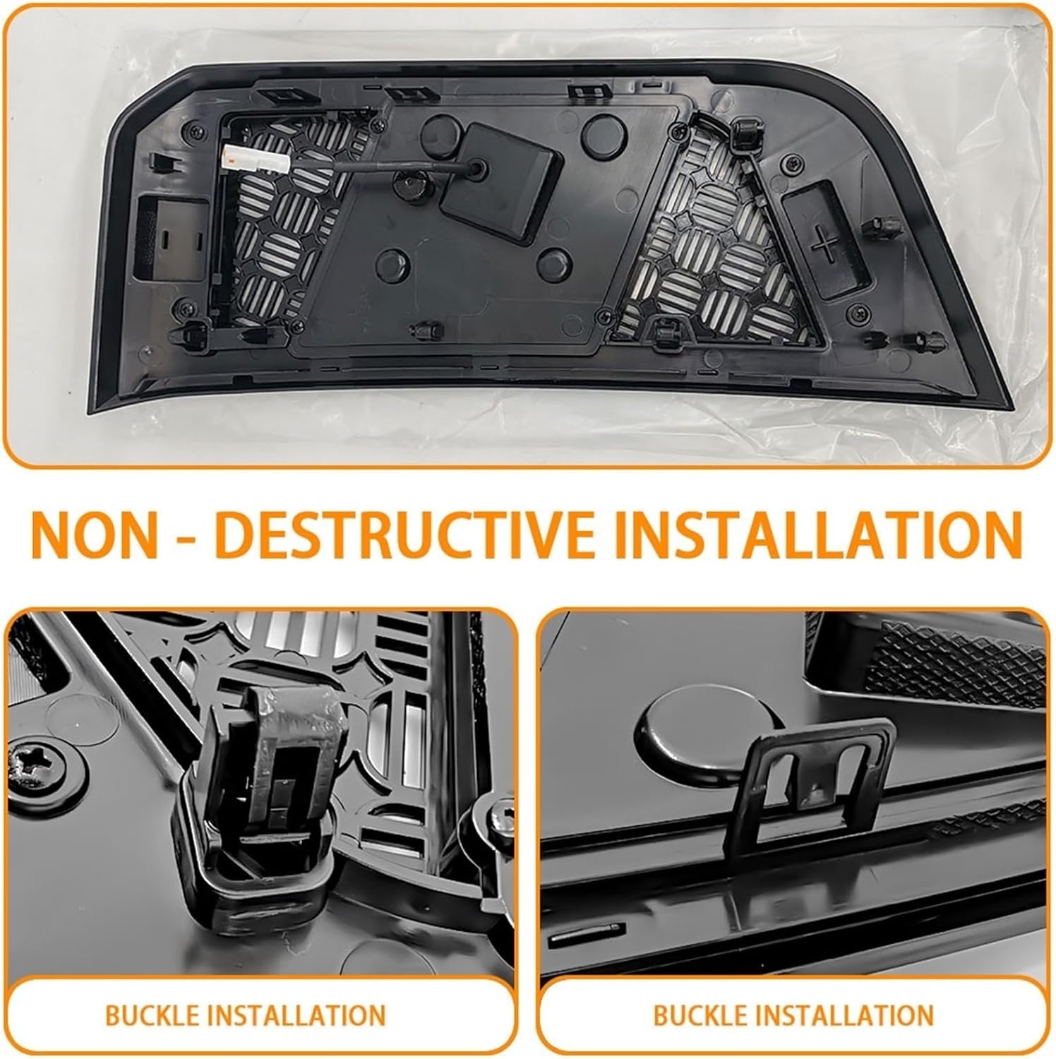 Design Decorative Vent Side Trim Cover Air Flow Intake Scoop Vent Hood Cover Compatible with Land Rover Defender 2023 2024