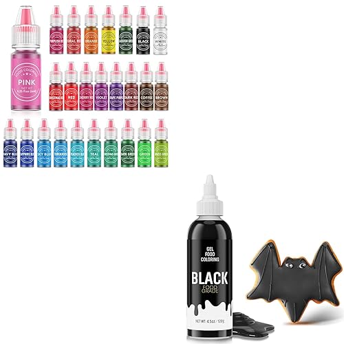 Colorante alimentario+Gel Colorante alimentario