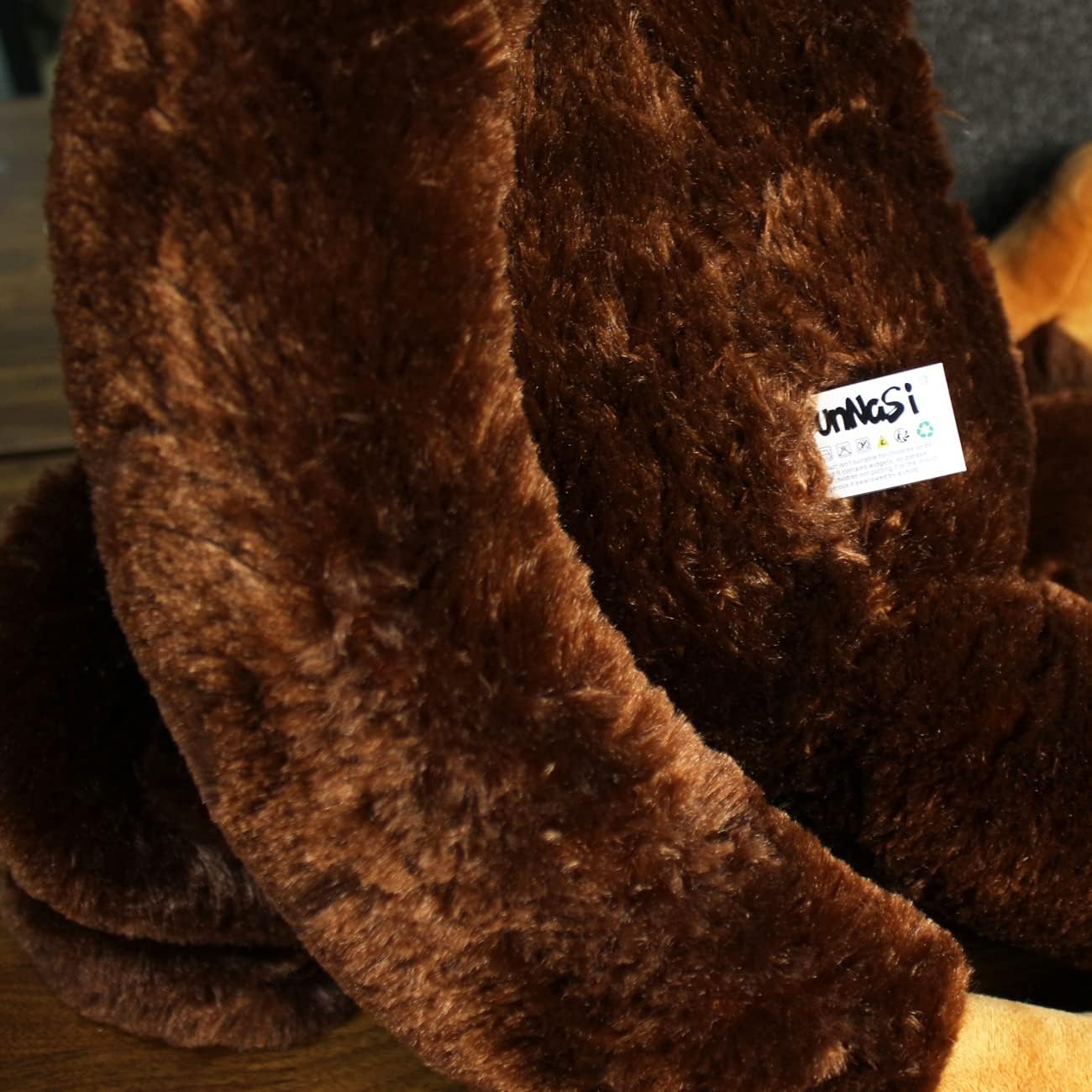 Large Stuffed Monkey Giant Monkey Stuffed Animal Big Gorilla Plush Toy for Kids and Girlfriends (43.3 Inches)