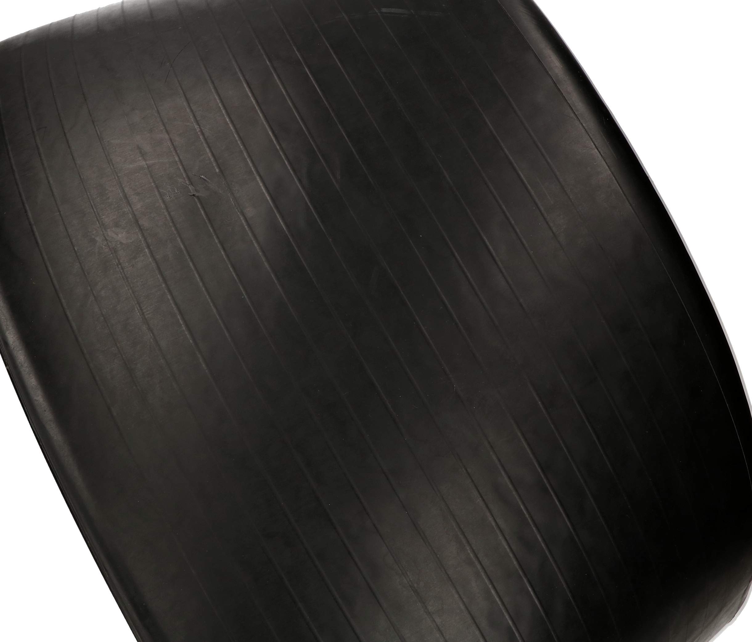 KOTARBAU® Cestino da giardino in gomma elastico, 55 l, con manici, universale, flessibile, colore: nero