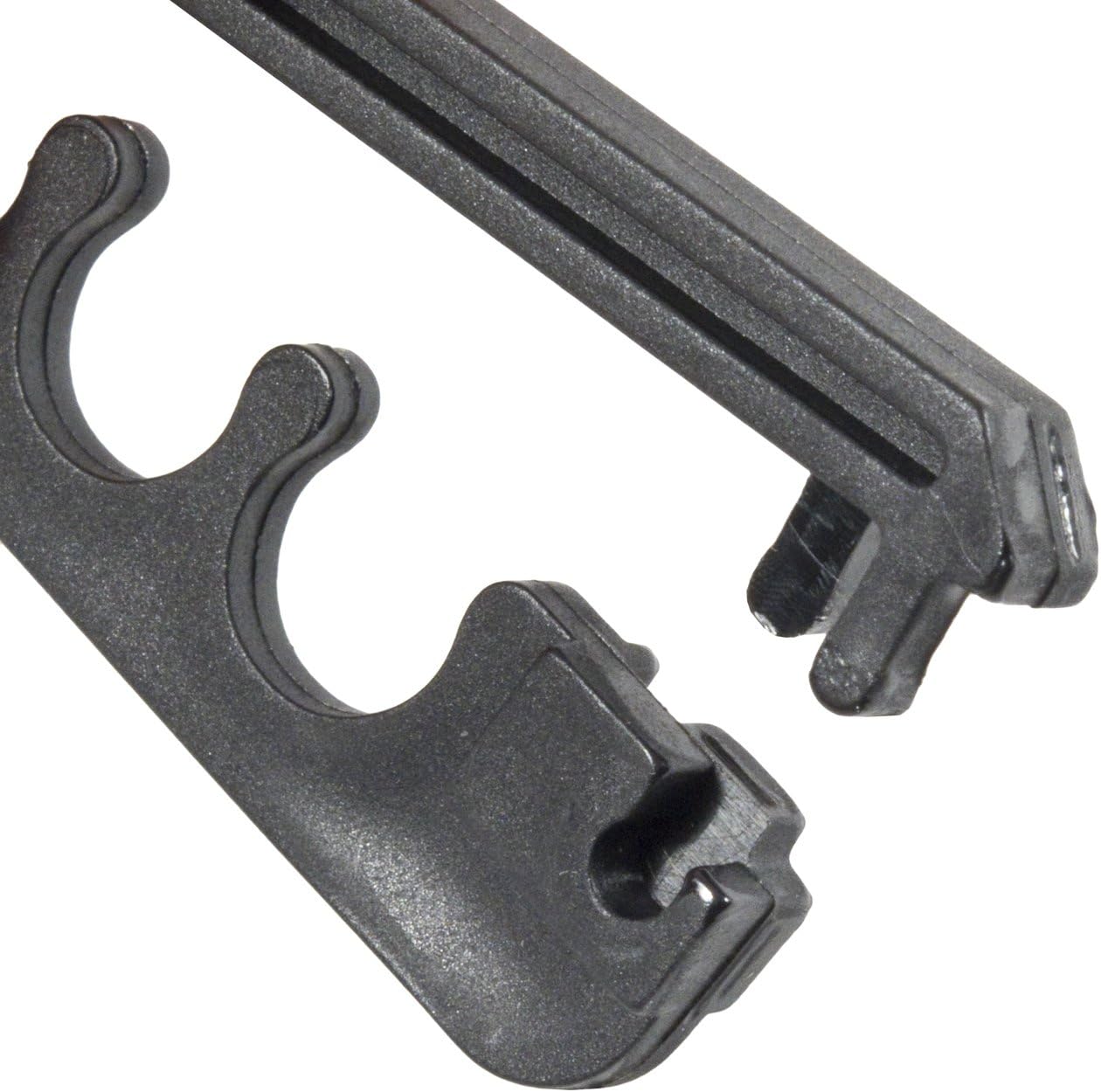 1986-1993 Mustang 5.0 Engine Spark Plug Wiring Clips and Separators - 6pc