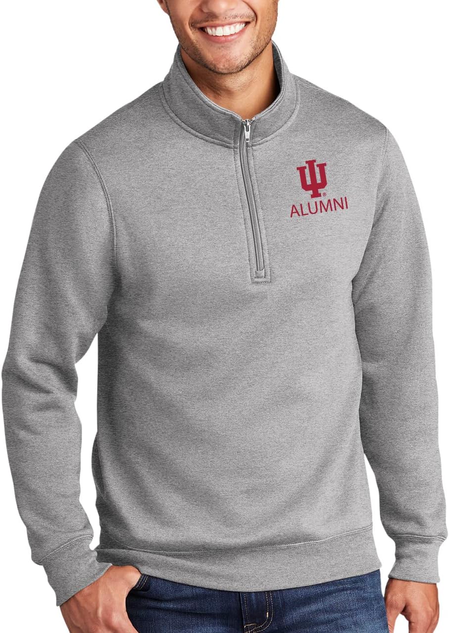 NCAA Primary Alumni LC, Team Color Quarter Zip Sweatshirt, College, University