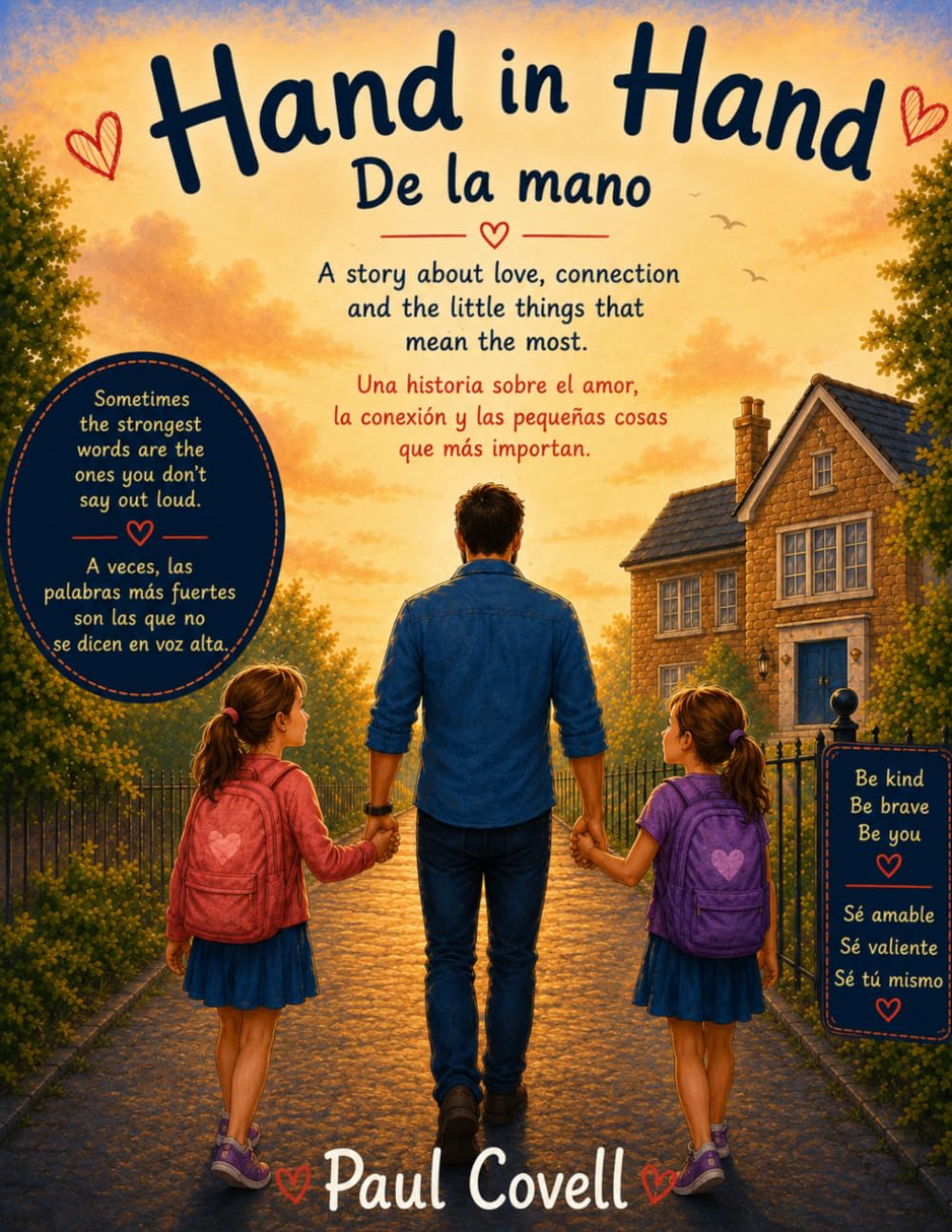 Hand in Hand De la mano: A bilingual English–Spanish edition for children, families, and language learners. Una edición bilingüe en inglés y español para niños, familias y estudiantes de idiomas.