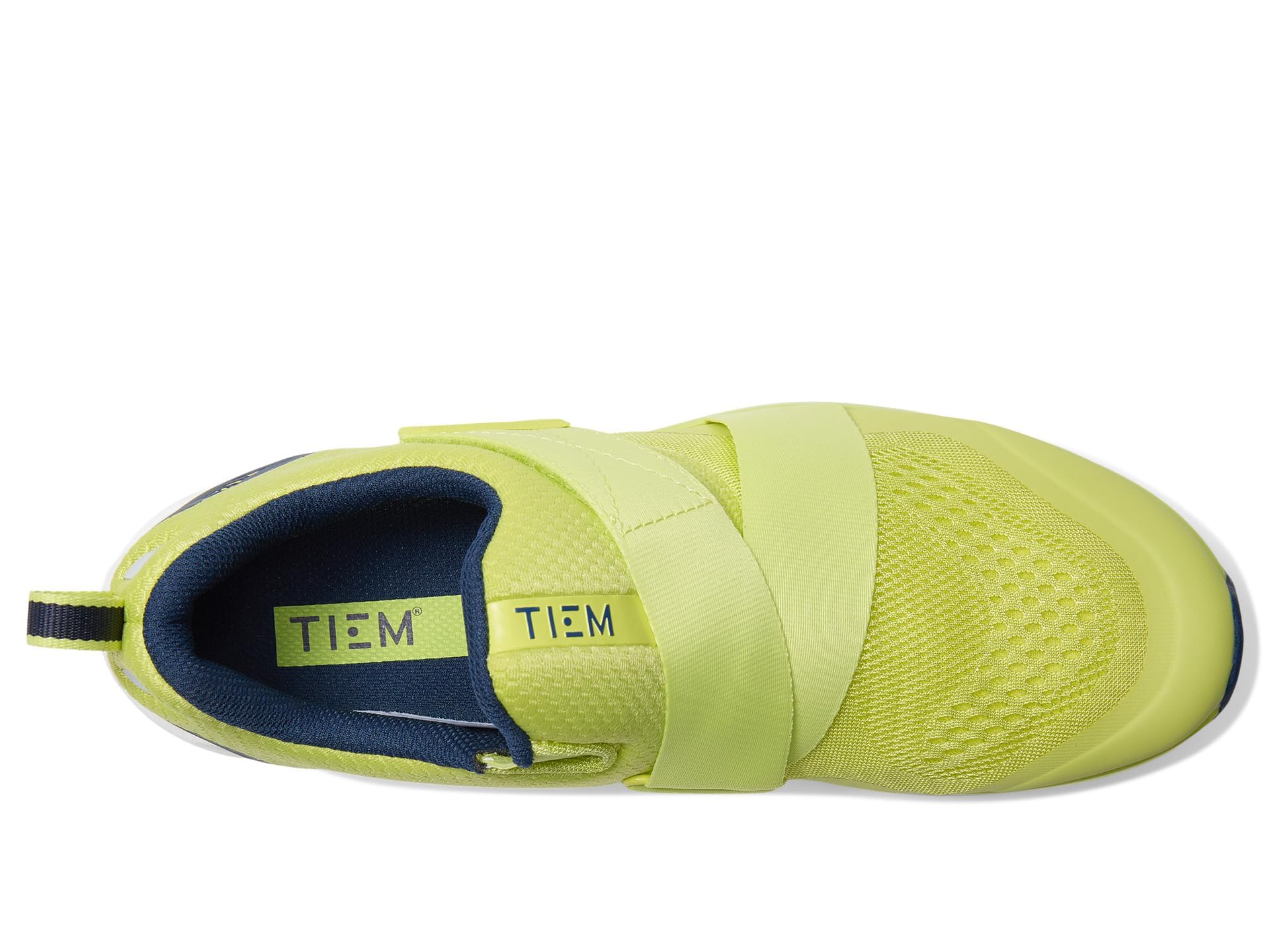 TIEM Men's Slipstream Cycling Shoe, Citron/Navy, 12