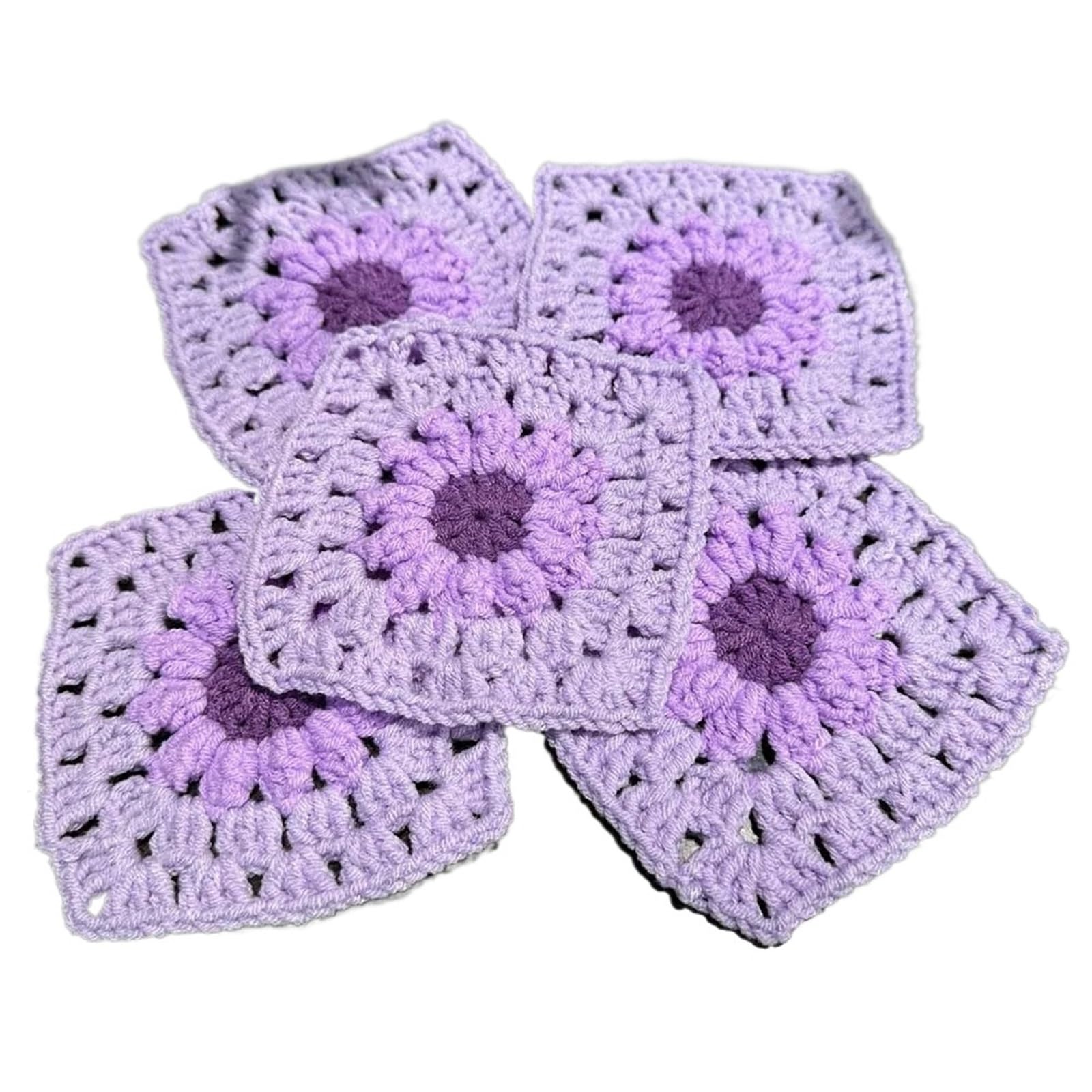 10 Manteles Individuales Cuadrados De Algodón 11 Cm para Café, Té