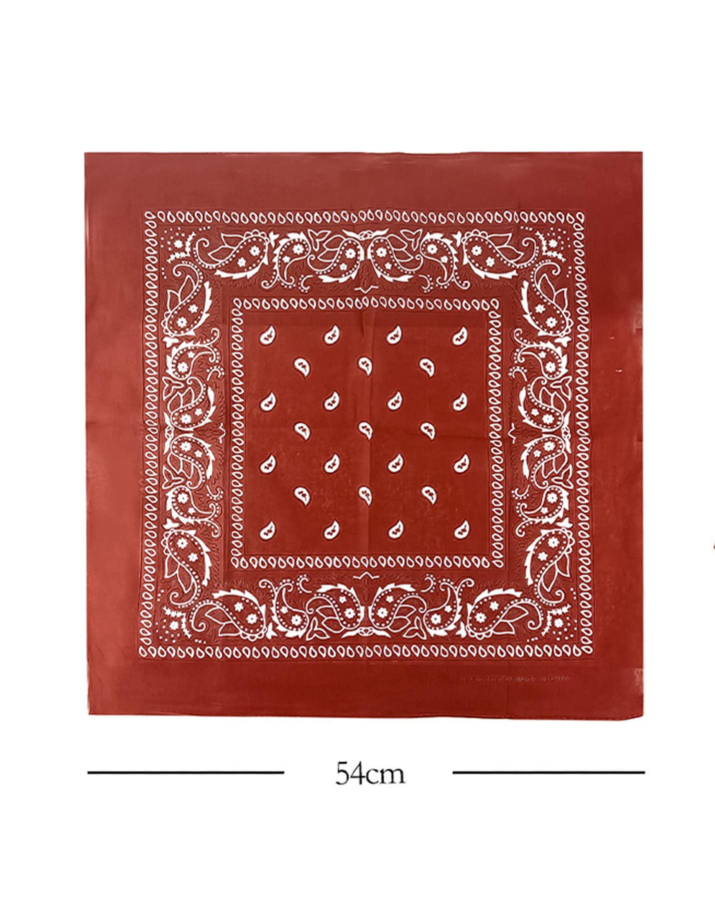 JOPHY & CO. 100% bawełniana bandana zestaw 3/5/10 dla kobiet mężczyzn dzieci unisex unikalne i/lub wzór Paisley COD. A644
