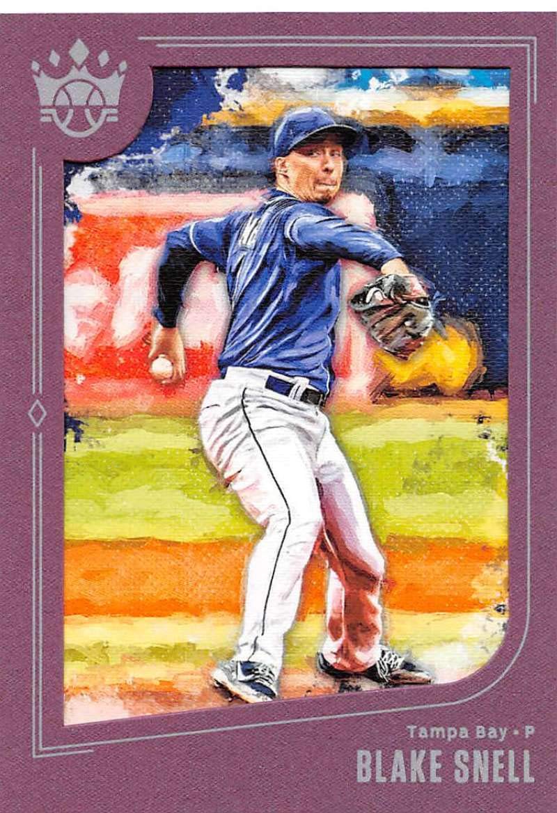 Amazon.com: 2019 Panini Diamond Kings Plum Frame #146 Blake Snell Tampa Bay  Rays SP Baseball Card : Collectibles & Fine Art