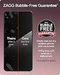 ZAGG Glass+ Samsung Galaxy S26 Ultra Protecteur d'écran - Impact & Protection contre les éraflures, 3x Verre trempé plus fort, Détecteur d'empreintes digitales compatible, Résistant aux rayures, InvisibleShield, Installation facile