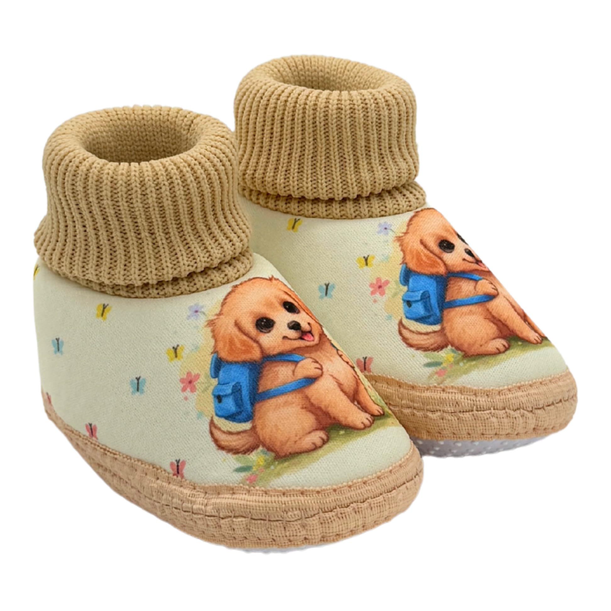 Baby Booties for 6 to 12 Months | Soft Cotton Booties for Winter-image-22