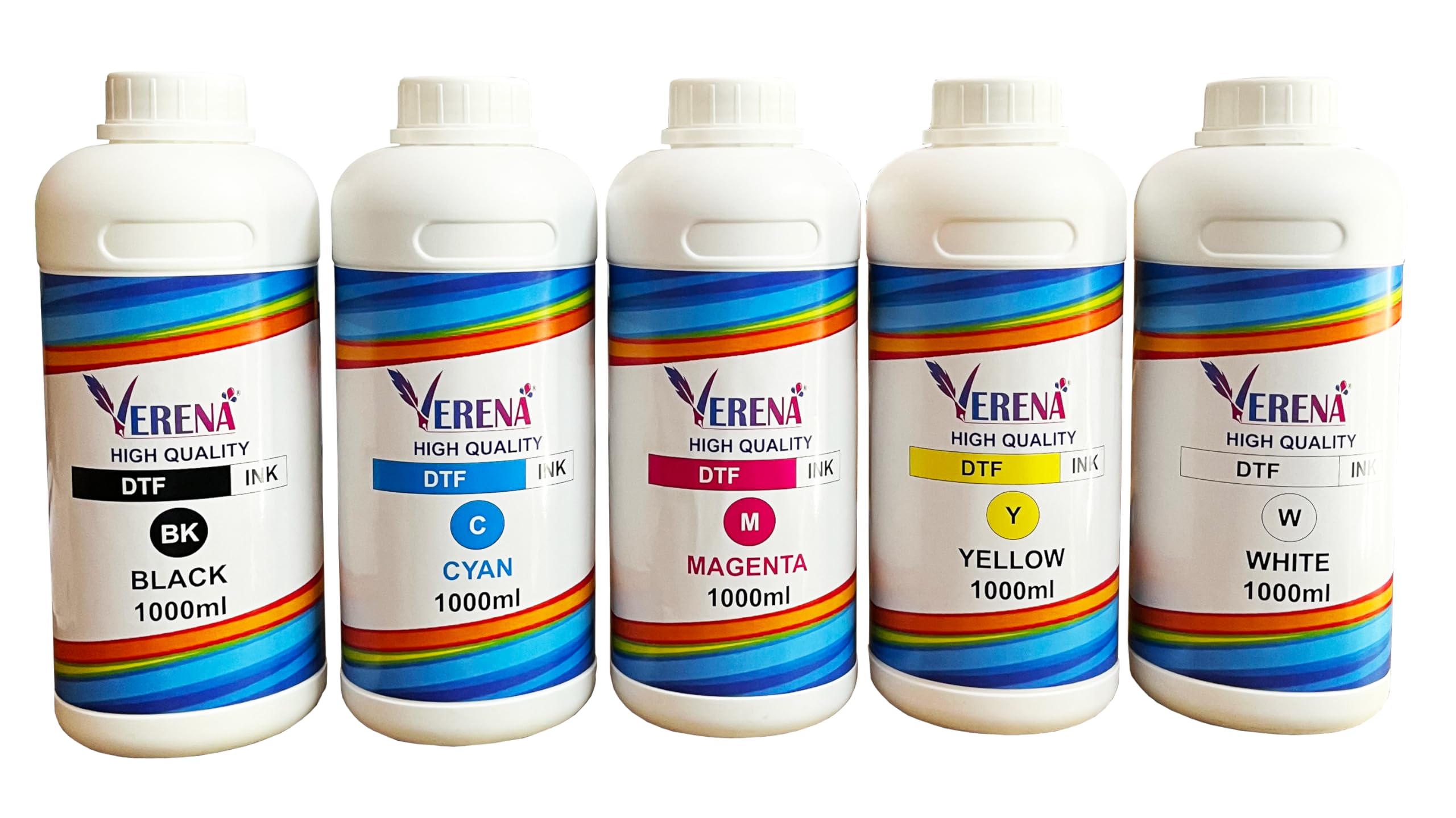 See full amazon price history chart for Verena DTF Pigment Ink, Suitable for All Direct to Flim Printer, Universal Compatibility, All-in-One Versatile Ink Solution, Superior Printing, (5 X 1 Litre) (Black Cyan Magenta Yellow White) Verena DTF Pigment Ink, Suitable for All Direct to Flim Printer, Universal Compatibility, All-in-One Versatile Ink Solution, Superior Printing, (5 X 1 Litre) (Black Cyan Magenta Yellow White) (B0CWP8YP3S) Amazon Price History, Amazon Price Tracker