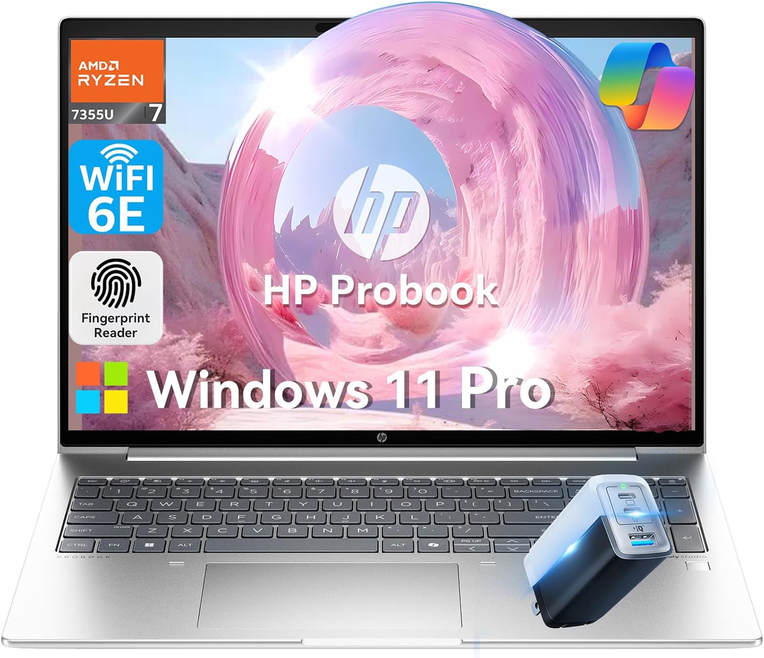 HP ProBook 465 G11 16″ Business Laptop, AMD Ryzen 7 7735U (Beats Ultra 7 165U), …