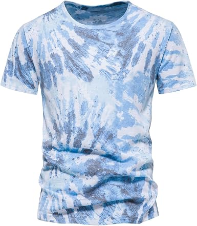 Tie-Dye Graphic Tees For Men 2022 