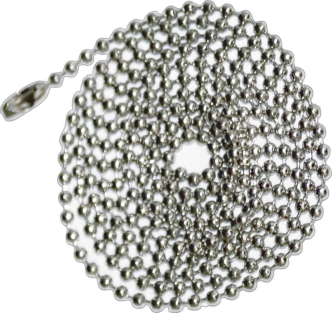 Amazon.com: Advantus 75417 ID Badge Holder Chain, Ball Chain Style