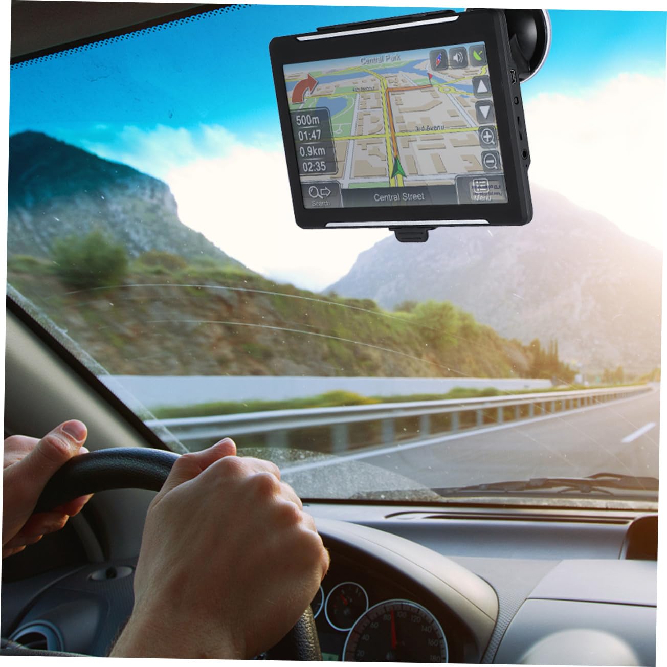 Navigatore GPS da 7 Pollici per Auto e Camion Touch Screen