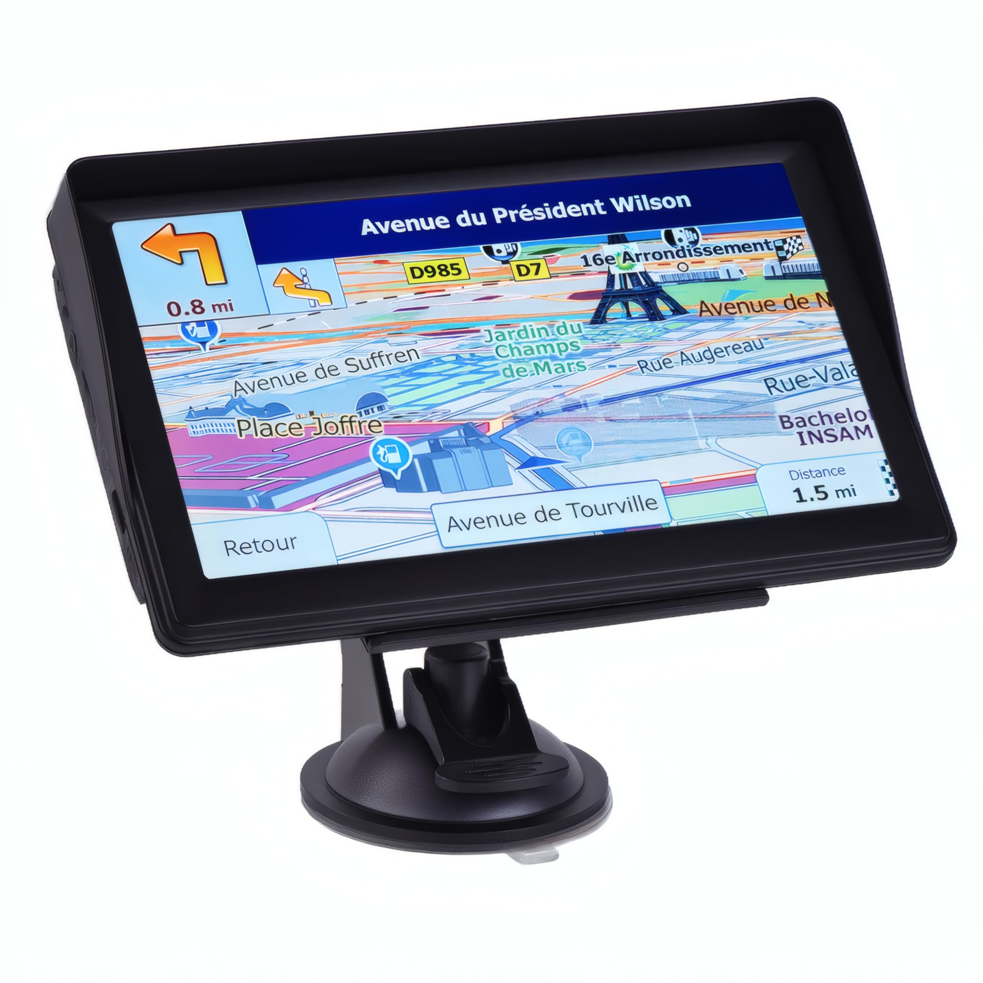 4.3 inch Motor GPS Navigatie met Nieuwste Kaarten Europa