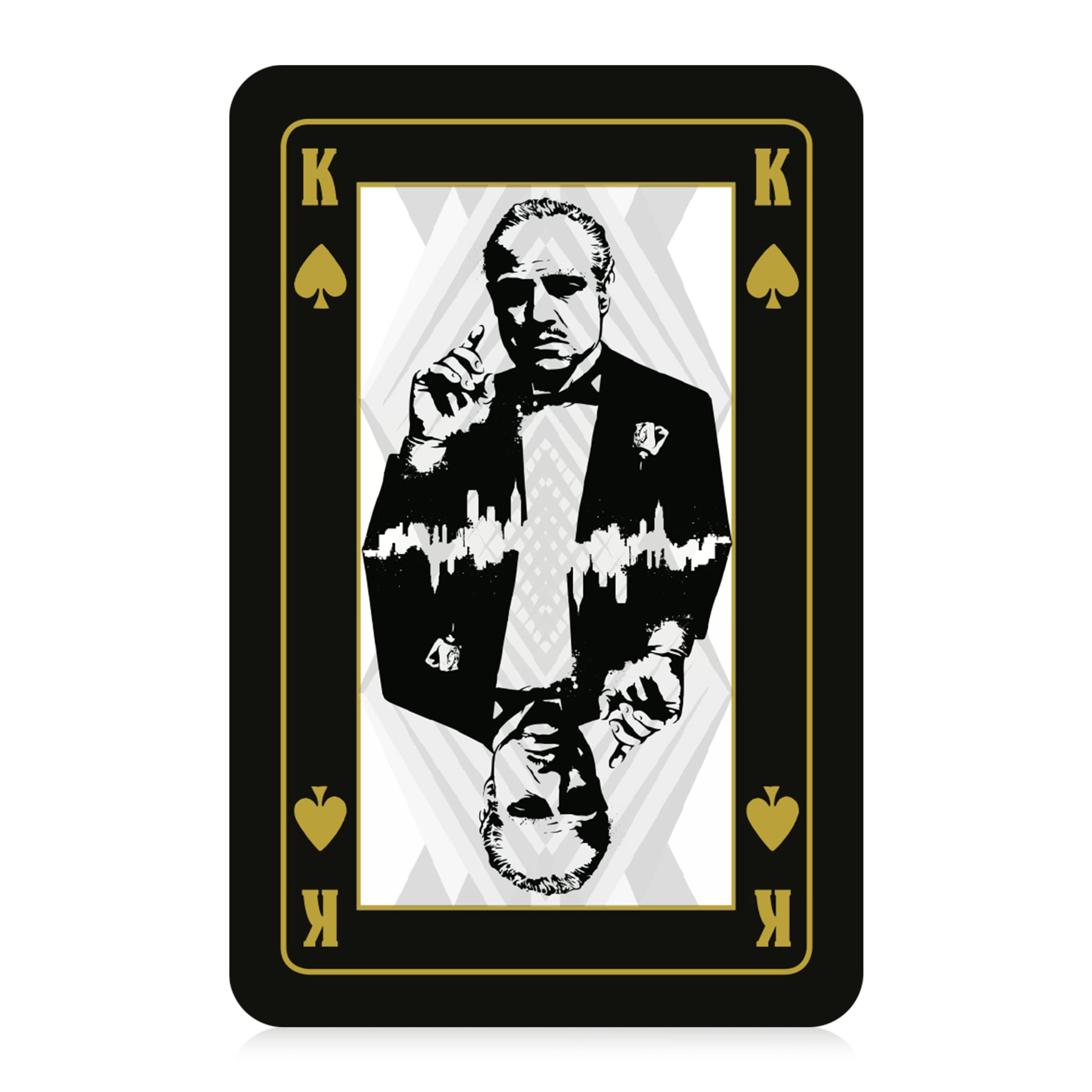 Winning Moves WM02909-EN1-12 Game of 54 Cards The Godfather French Version, The Godfather (the Godfather) - Image 3