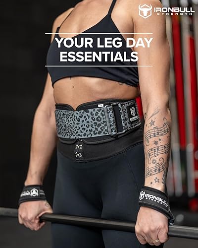 Miniatura 5 de Cinturón de levantamiento de pesas para hombres y mujeres, ideal para sentadillas, peso muerto, estocadas, ejercicios y entrenamiento, ideal para