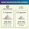 Citrato de magnesio 500 mg (120 tabletas) para calma y relajación | Suplemento de magnesio de alta absorción con óxido de magnesio elemental | Soporte para estreñimiento y digestión | Sin gluten, sin soya | Suministro para 4 meses 5
