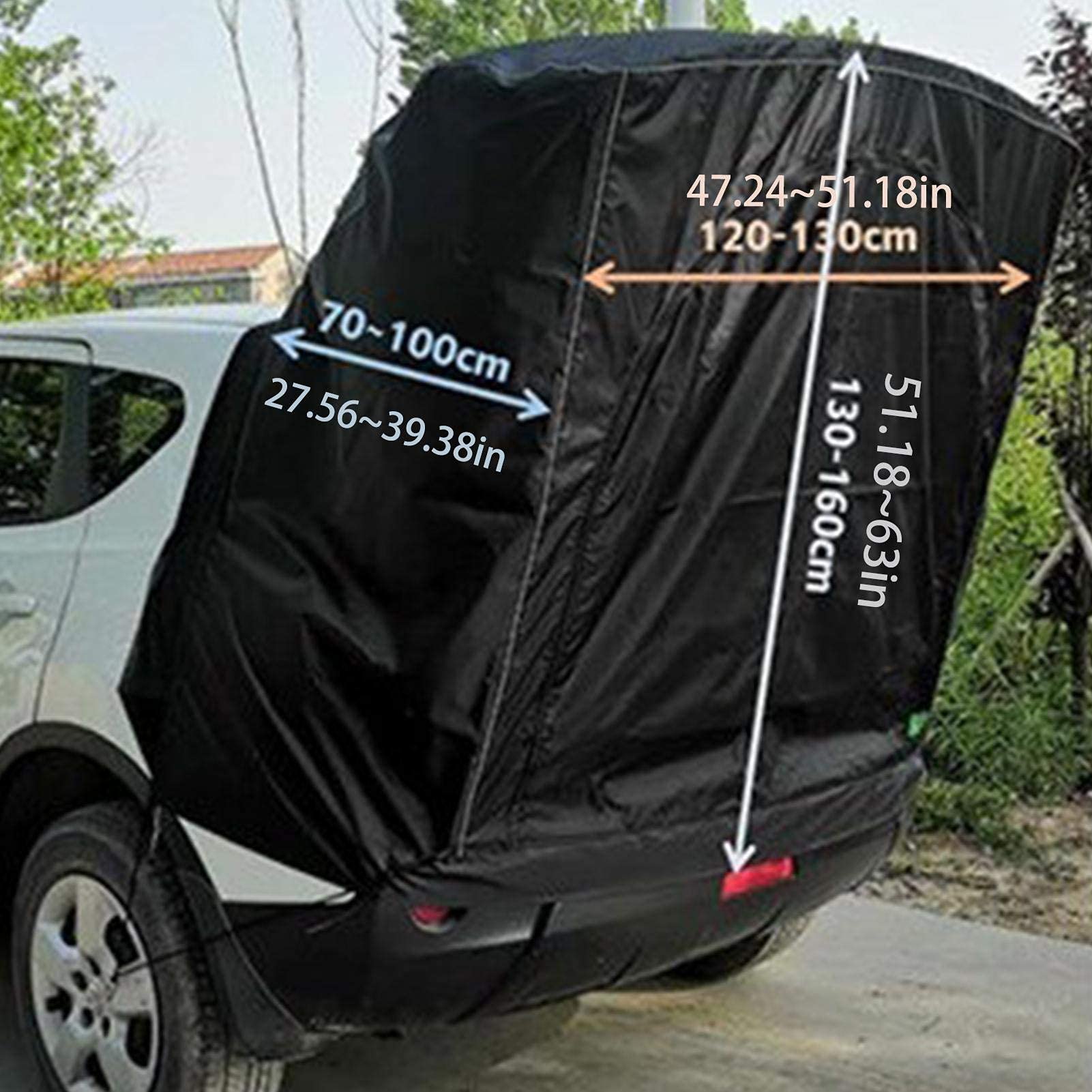 Tenda da Campeggio, Tenda da Camion SUV Tenda da Sole per portellone Posteriore Tenda da Sole per Viaggi in Auto SUV di Piccole e Medie Dimensioni per Campeggio Escursionismo Pesca