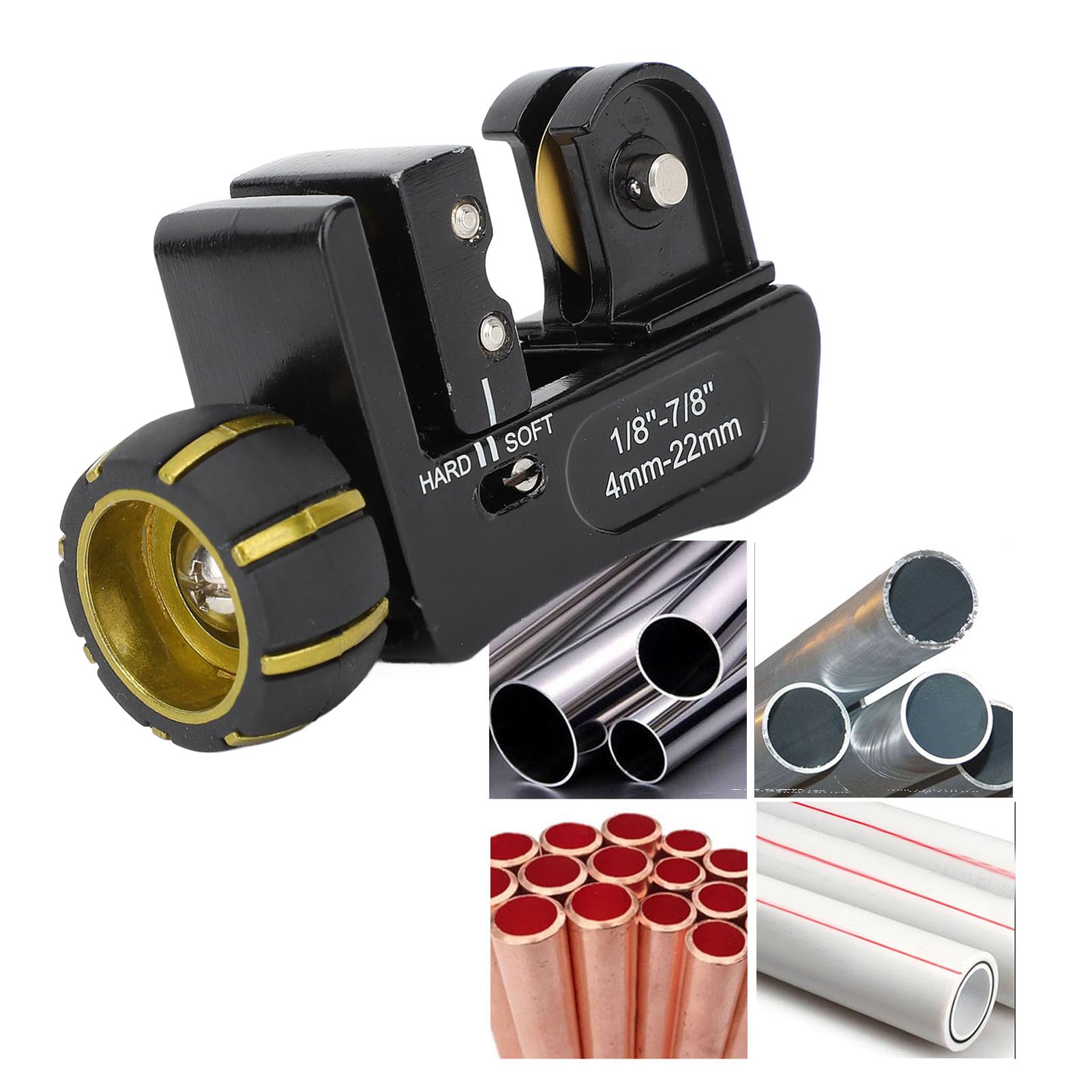 Tagliatubi Monopezzo Per Tubi 3-35 Mm / 1/8" - 1 3/8" In Rame, Ottone - Foto 8