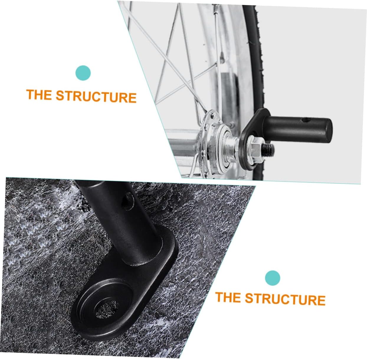 Garneck 3pcs Bike Trailer Accessories Pet Trailer Parts Bike Coupler Attachment for Dog Cart