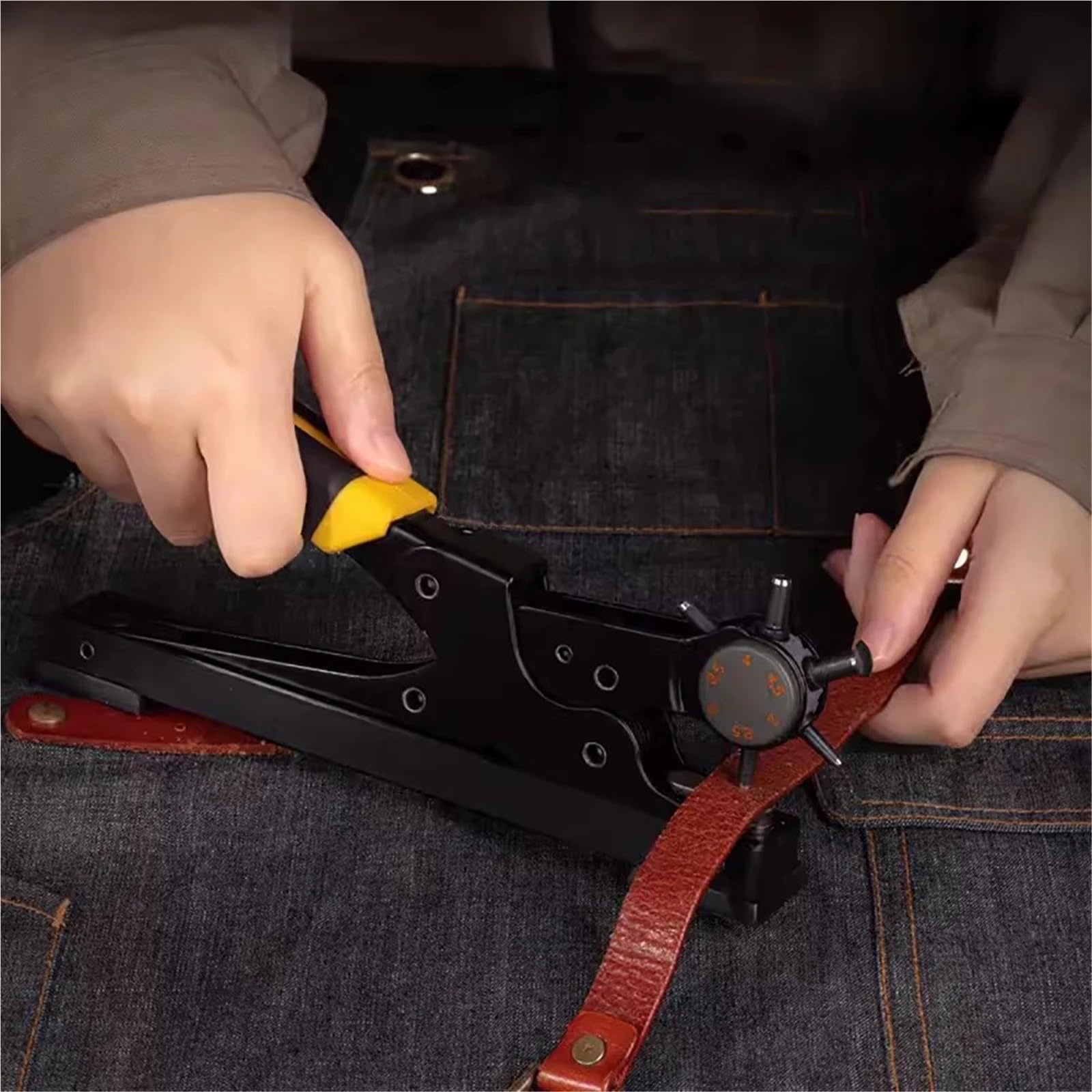 Sacabocados para Cuero Perforadora de cuero