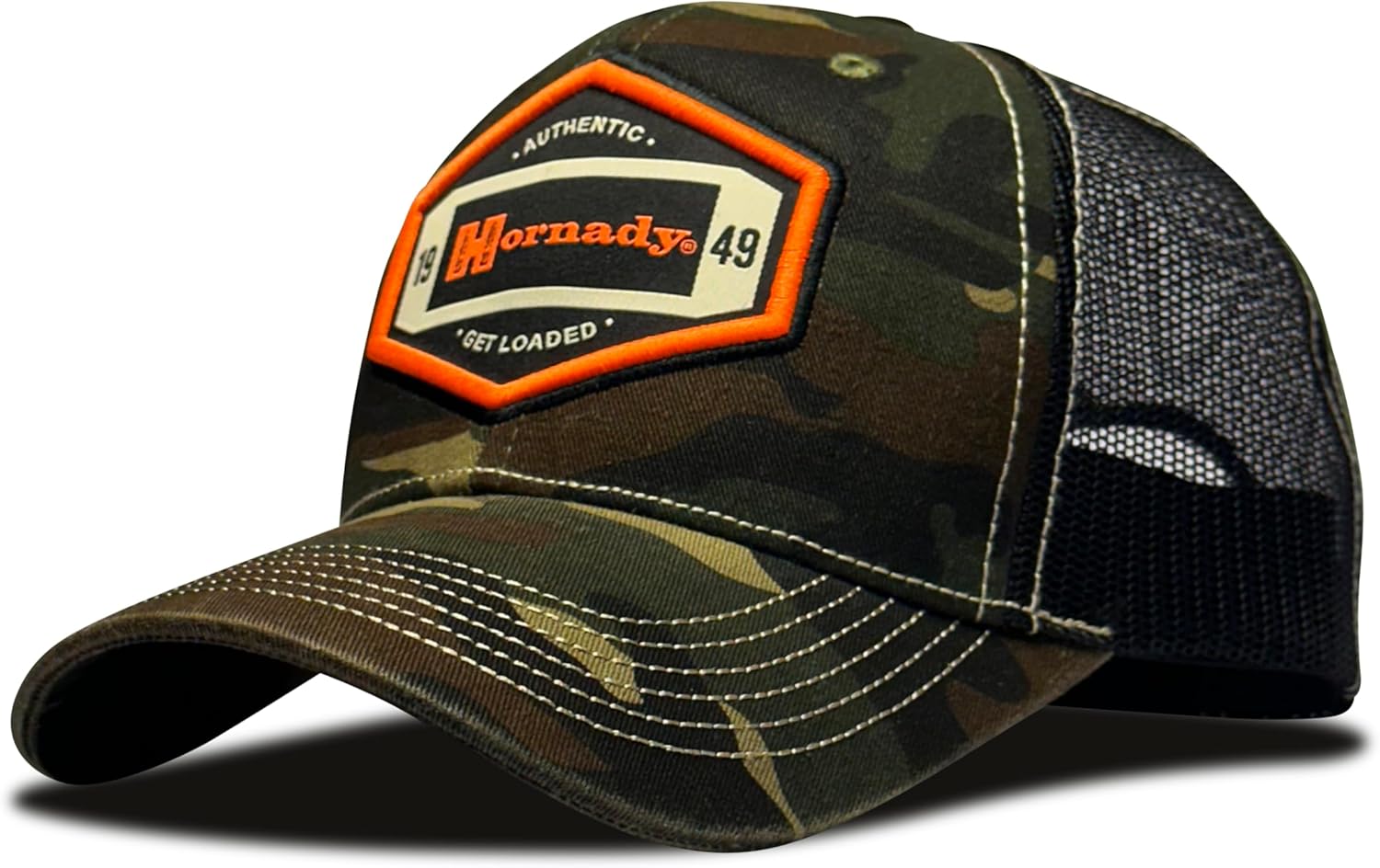 Hornady Get Loaded Trucker Hat Camo