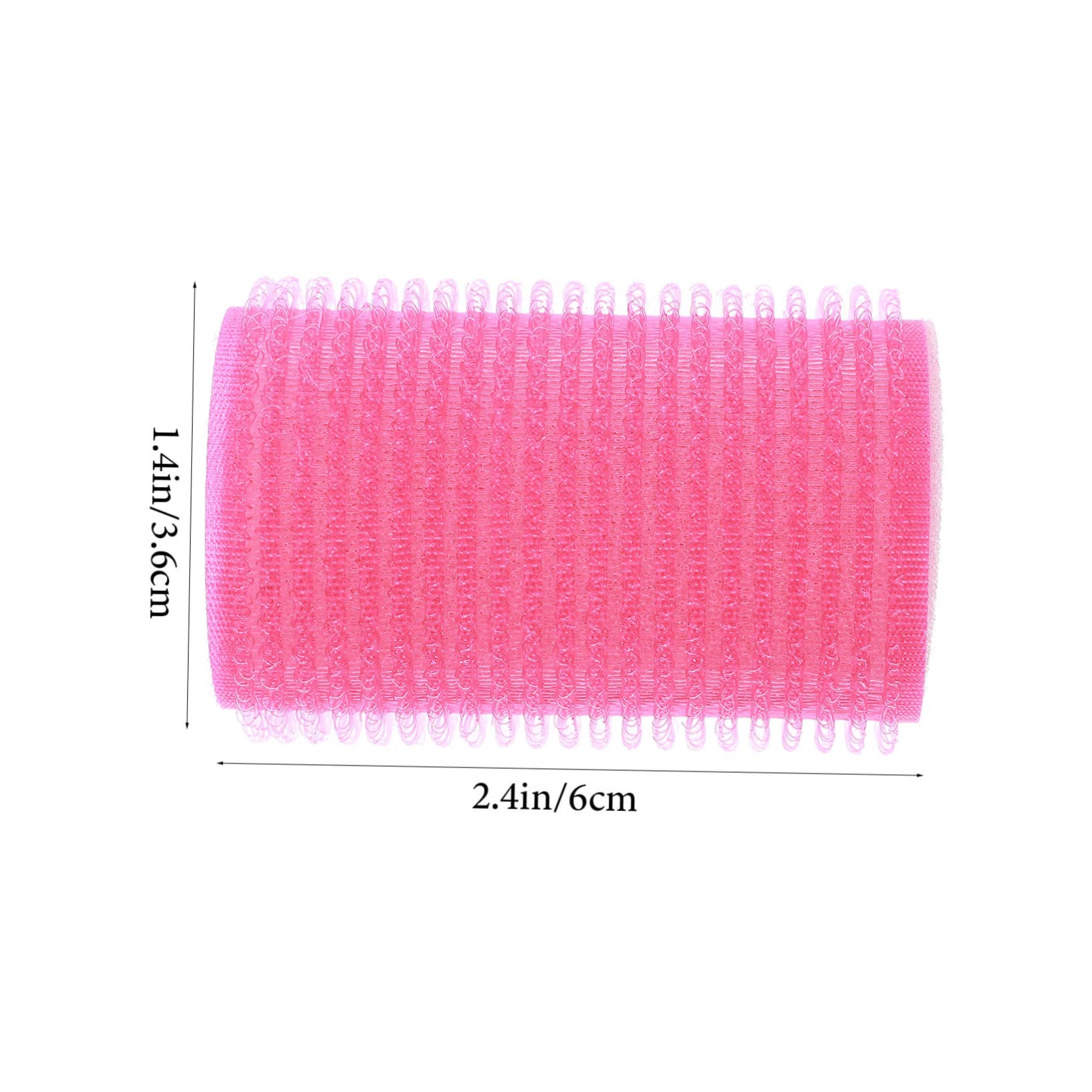 WOFASHPURET Hair Curler Sponge 12pcs Self Adhesive Foam Curlers Hair Styling Rollers for Women Easy to Use