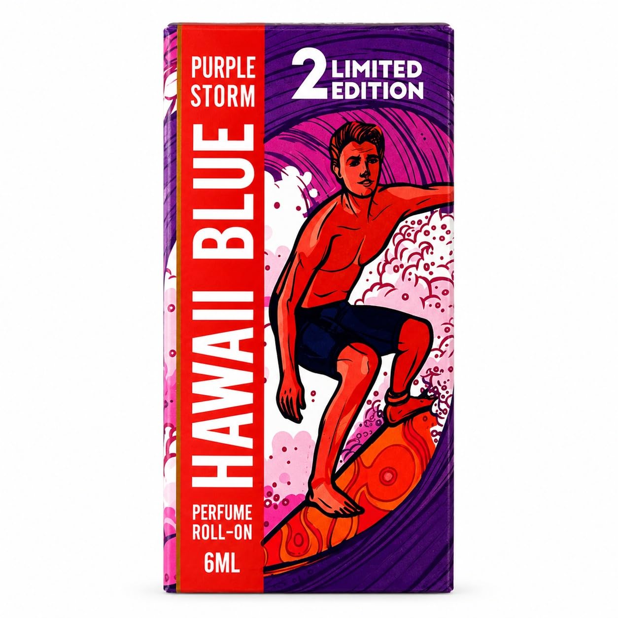 Parag Fragrances Hawaii Blue Purple Storm Perfume Roll-On 6ml | Long Lasting Fragrance for Men | Pocket Perfume Attar-image-46