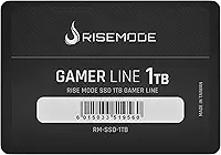 SSD Rise Mode Line 1TB SATA 2.5”, Velocidade 535MB/s Leitura e 435MB/s Gravação, Alta Capacidade e Desempenho para PC e Notebook – Preto – RM-SSD-1TB