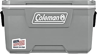 Coleman Classic Series Insulated Portable Cooler, Leak-Resistant Outdoor Hard Cooler Keeps Ice up to 5 Days, 52/70/120/150 Quart