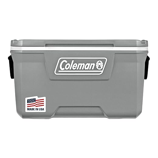 Coleman 316 Series Insulated Portable Cooler with Heavy Duty Latches, Leak-Proof Outdoor High Capacity Hard Cooler, Keeps Ice for up to 5 Days