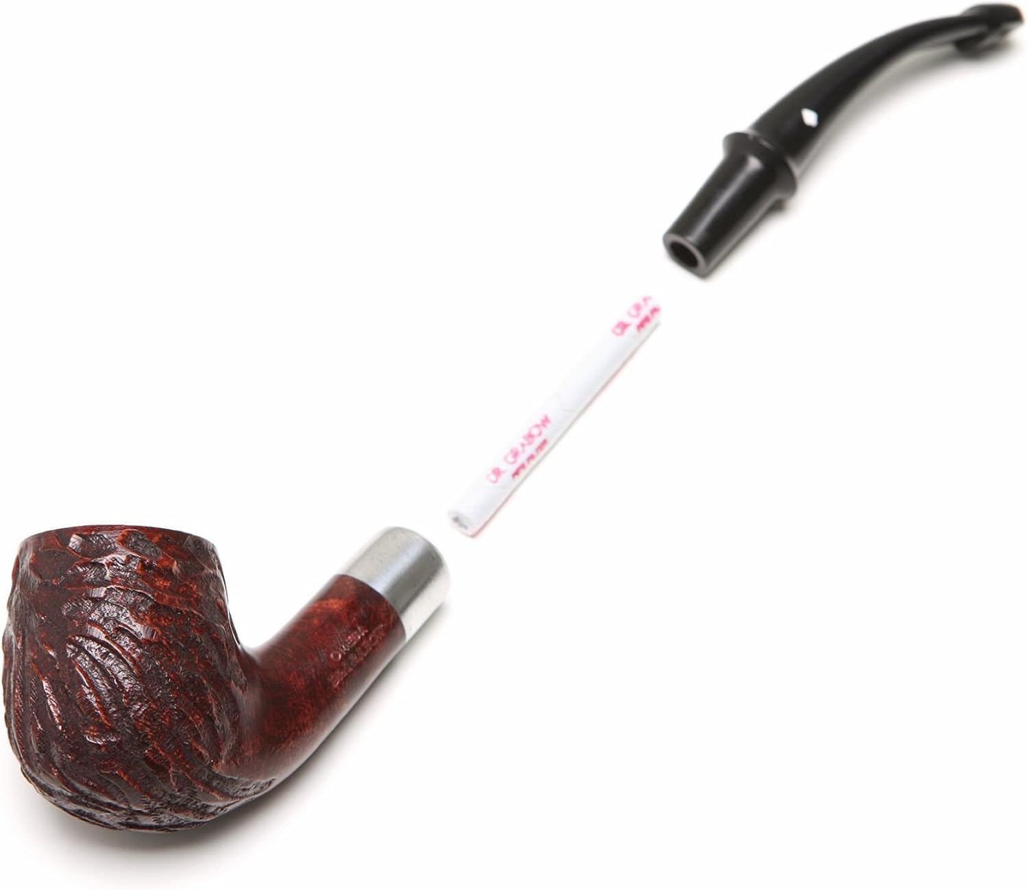 Dr Grabow Omega Rustic Tobacco Pipe
