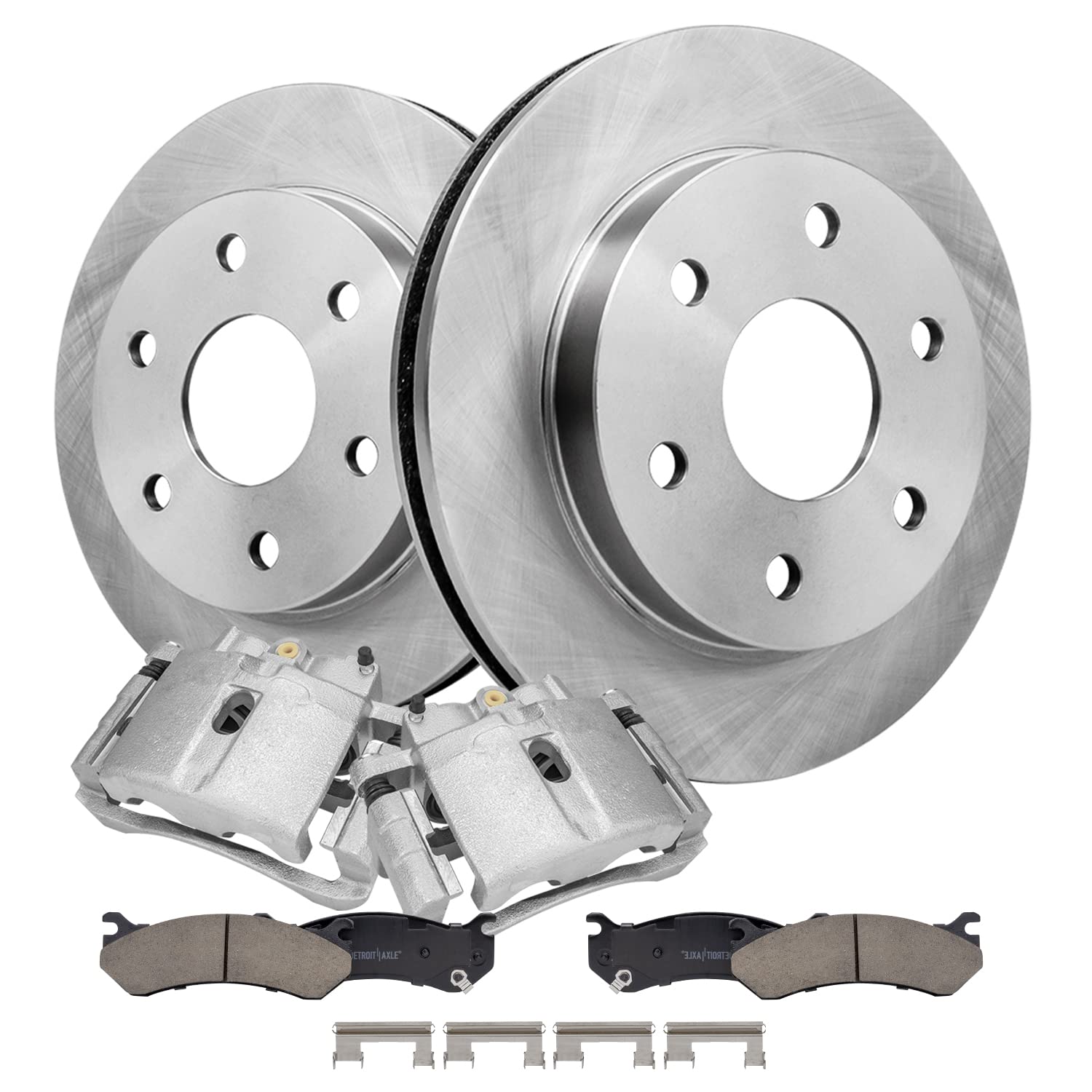 Detroit Axle - Front Brake Kit for Cadillac Escalade ESV EXT Chevy Astro
