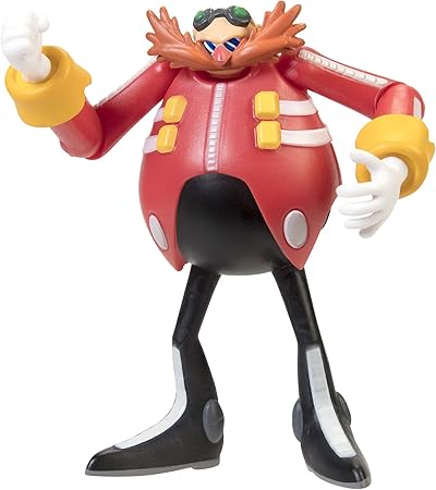 Sonic The Hedgehog Action Figure 2.5 Inch Dr. Eggman Collectible Toy