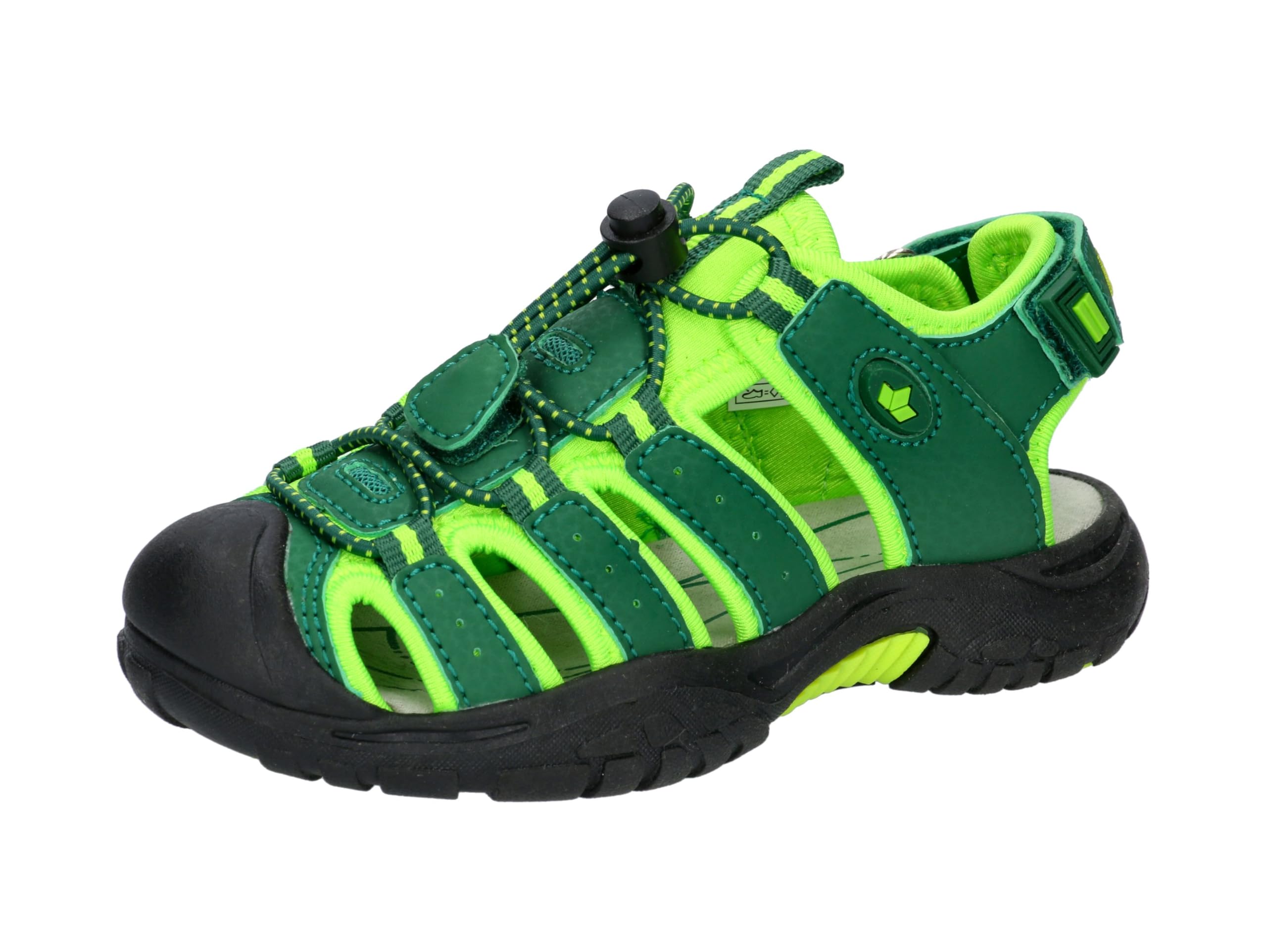Lico Unisex Kid's Nimbo Sandals, Green Lemon, 11.5 UK Child