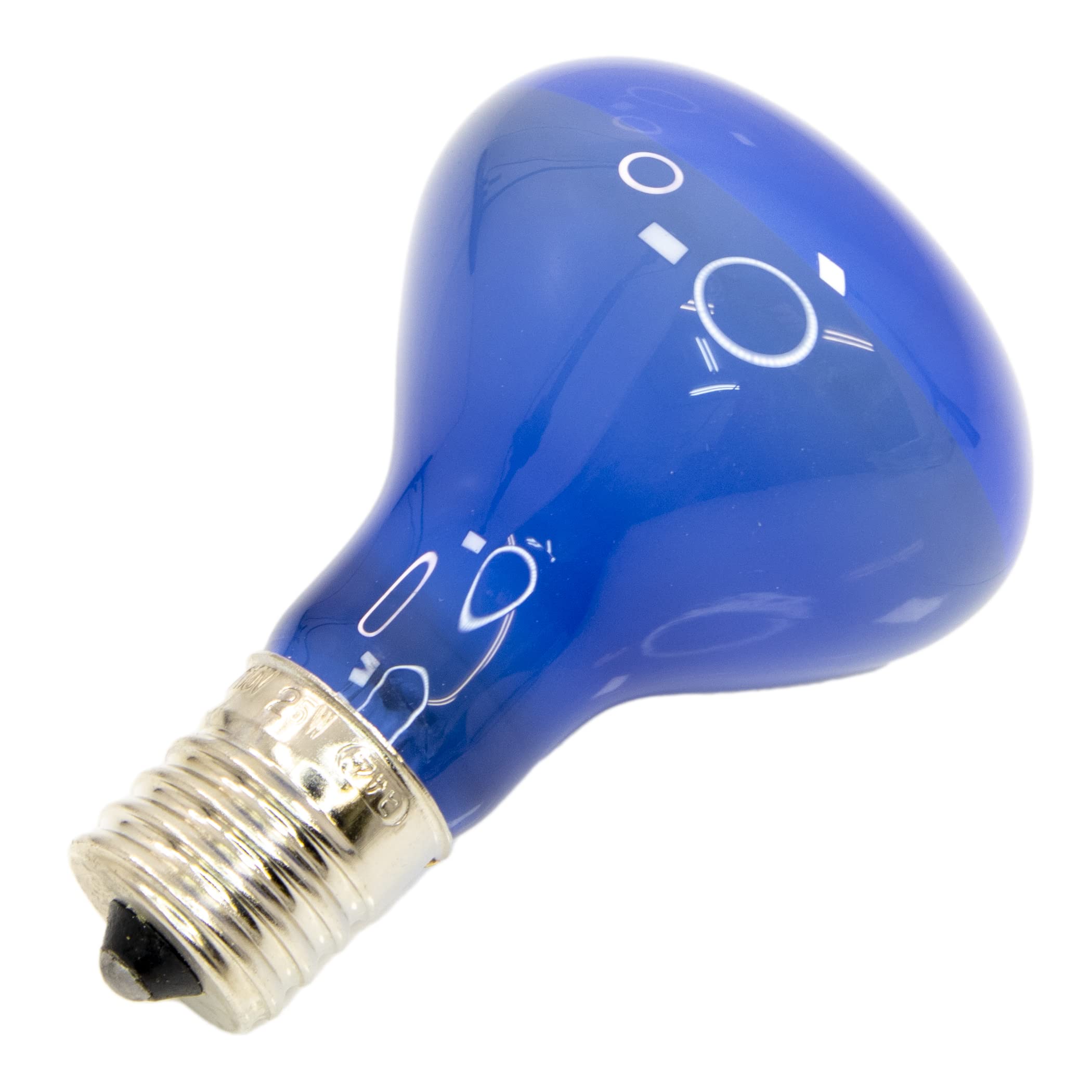 Amazon | サンランプ R45 形 25W 口金 17mm (E17) 外装色 クリアブルー