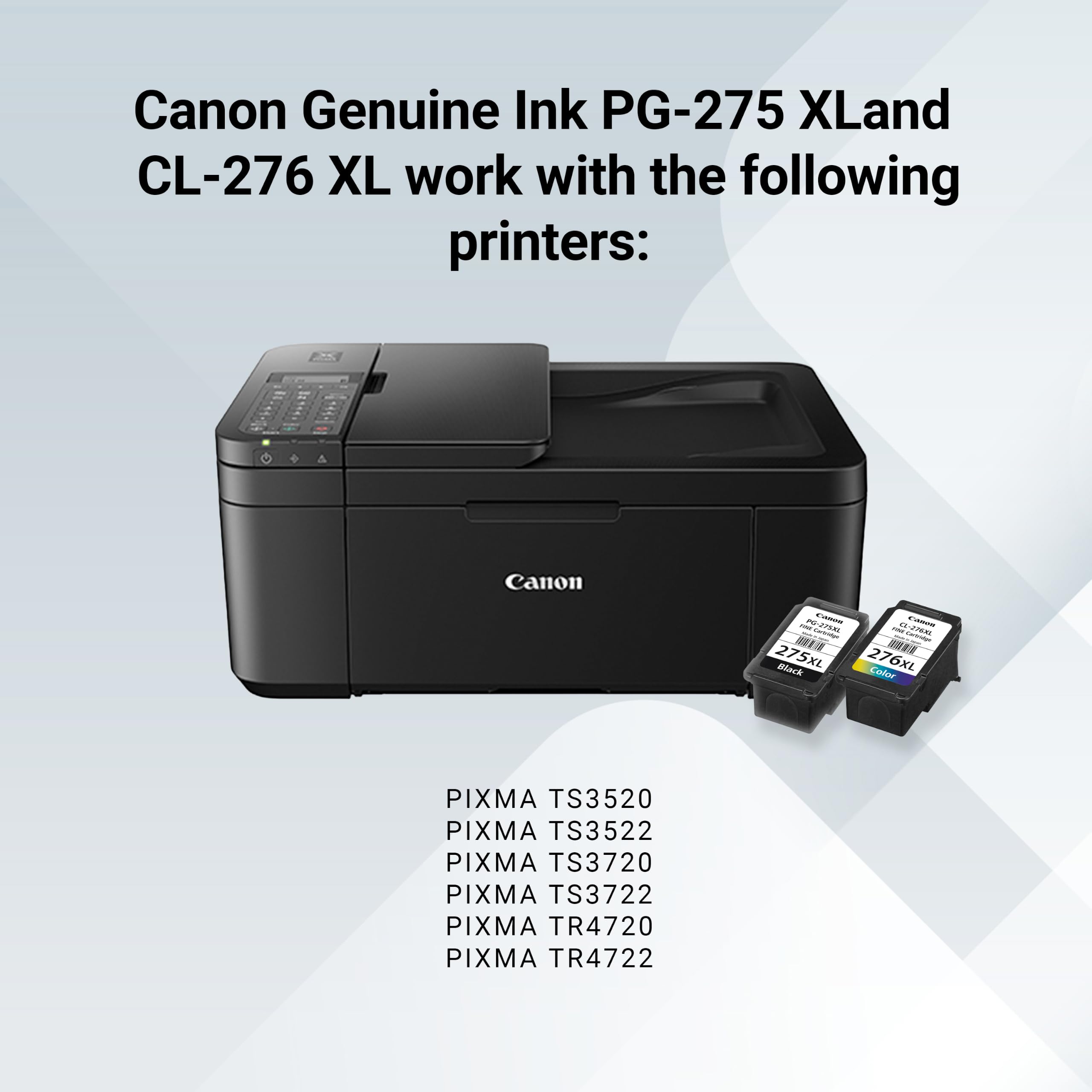 Amazon.com: Canon PG-275 XL / CL-276 XL Genuine Ink Value Pack (2