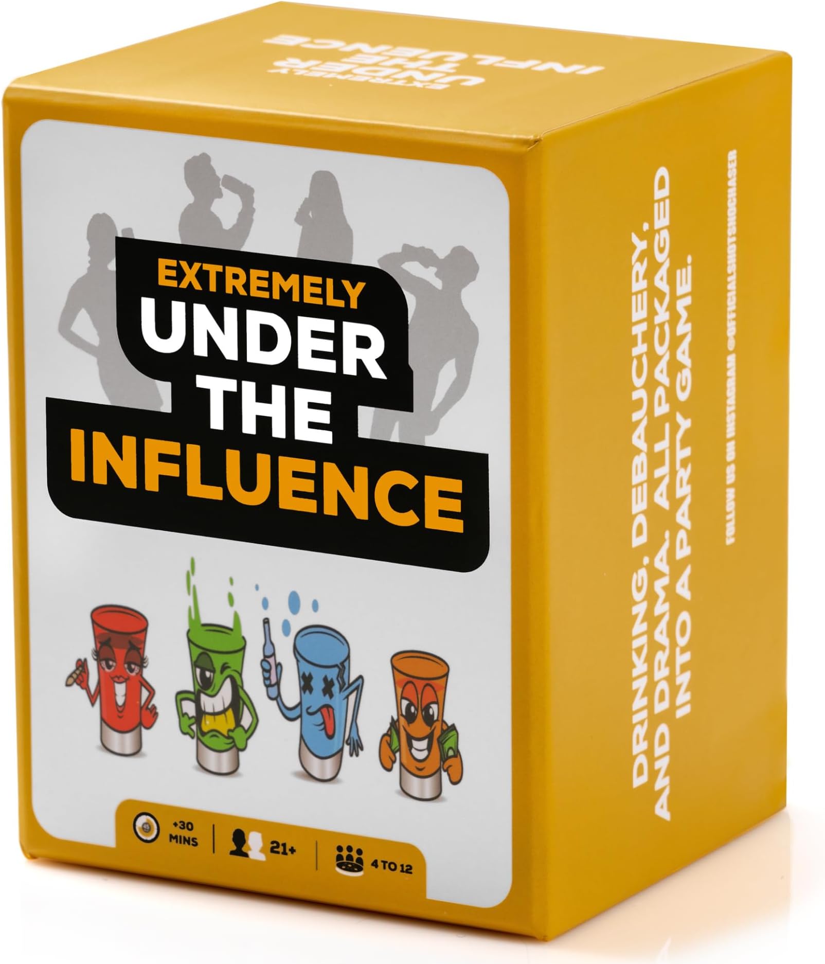Extremely Under The Influence - Drinking Game for Adults | Fun Challenges and Dares | Perfect for Couples, Game Nights, Kickbacks and Parties